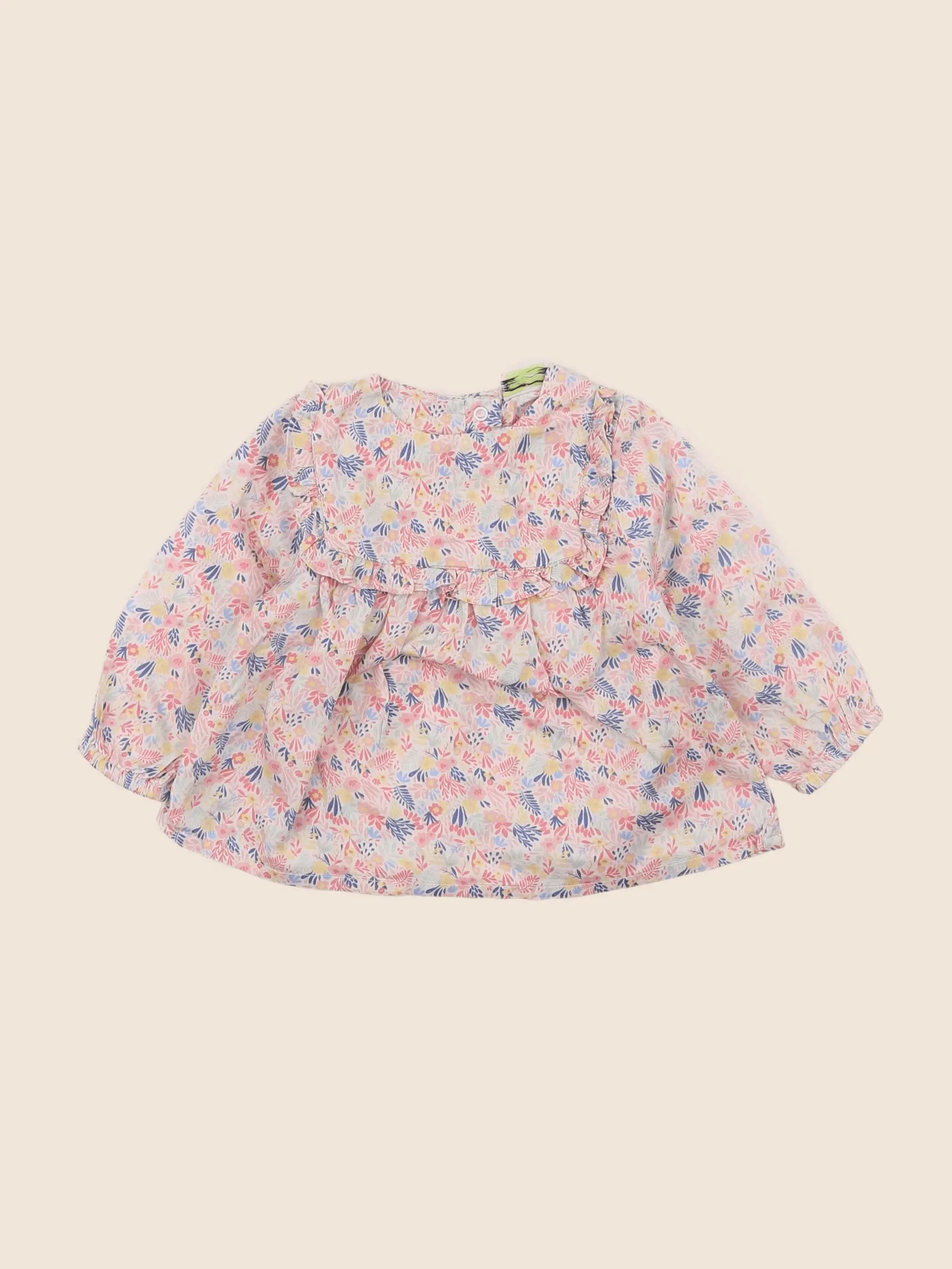 Tape à l'oeil - blouse rose - 6 mois