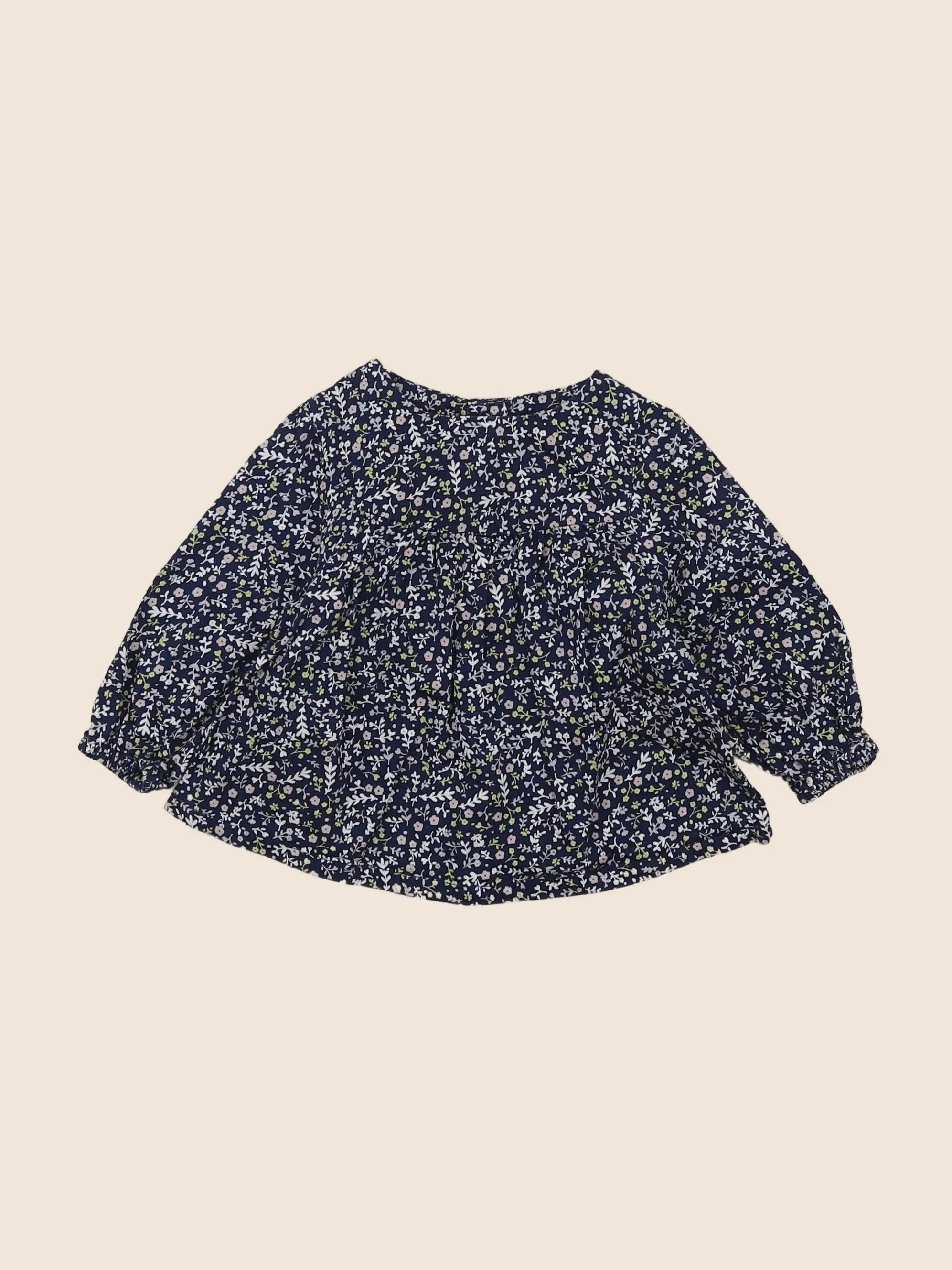 Tape à l'oeil - blouse bleu - 6 mois