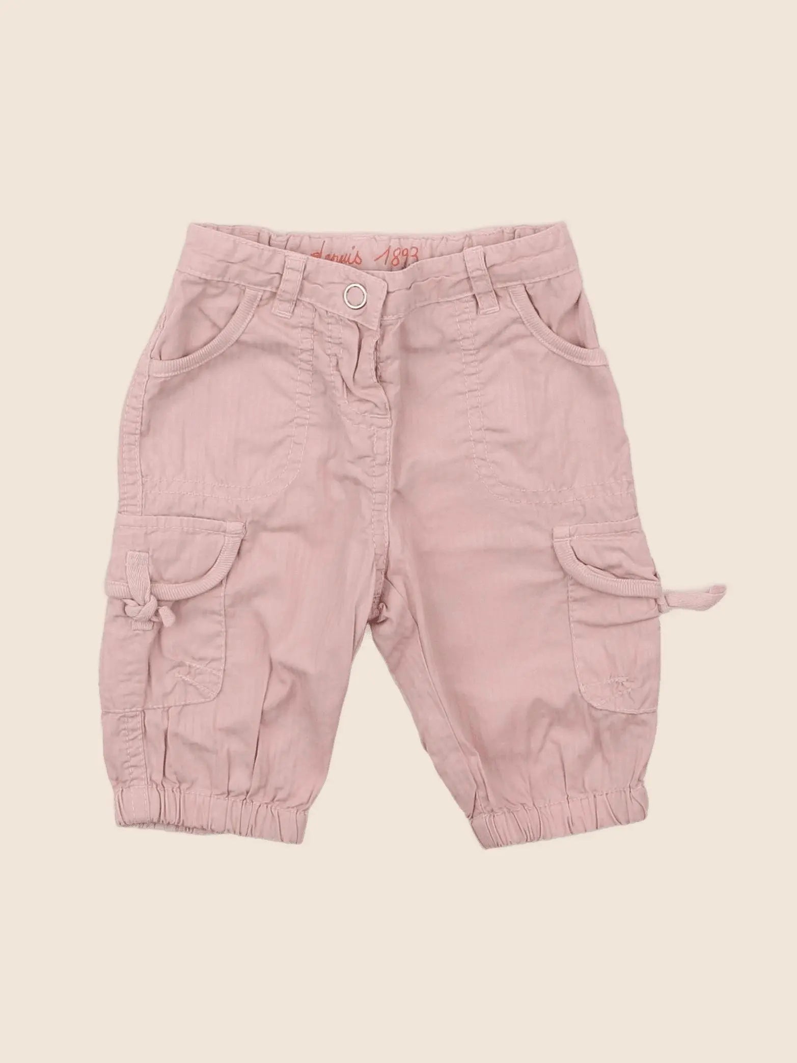 Petit Bateau - pantalon rose - 3 mois