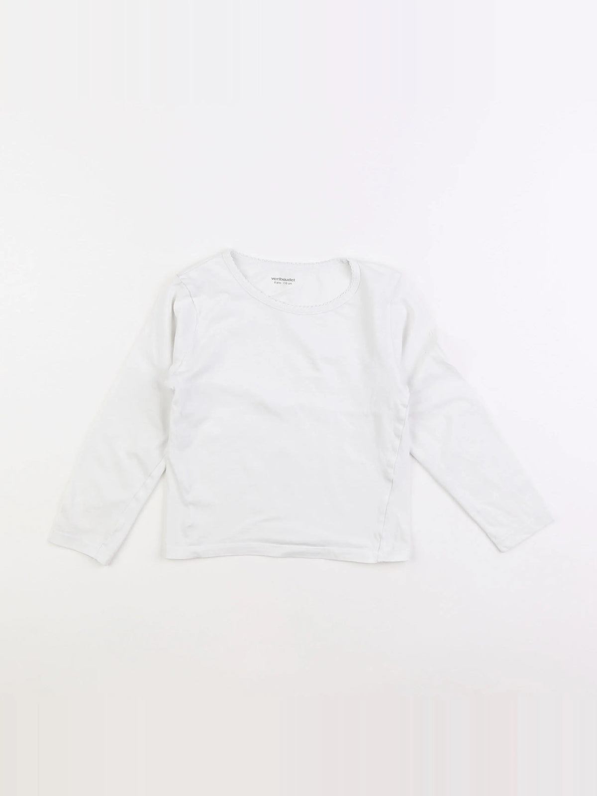 Vertbaudet - maillot de corps blanc - 6 ans