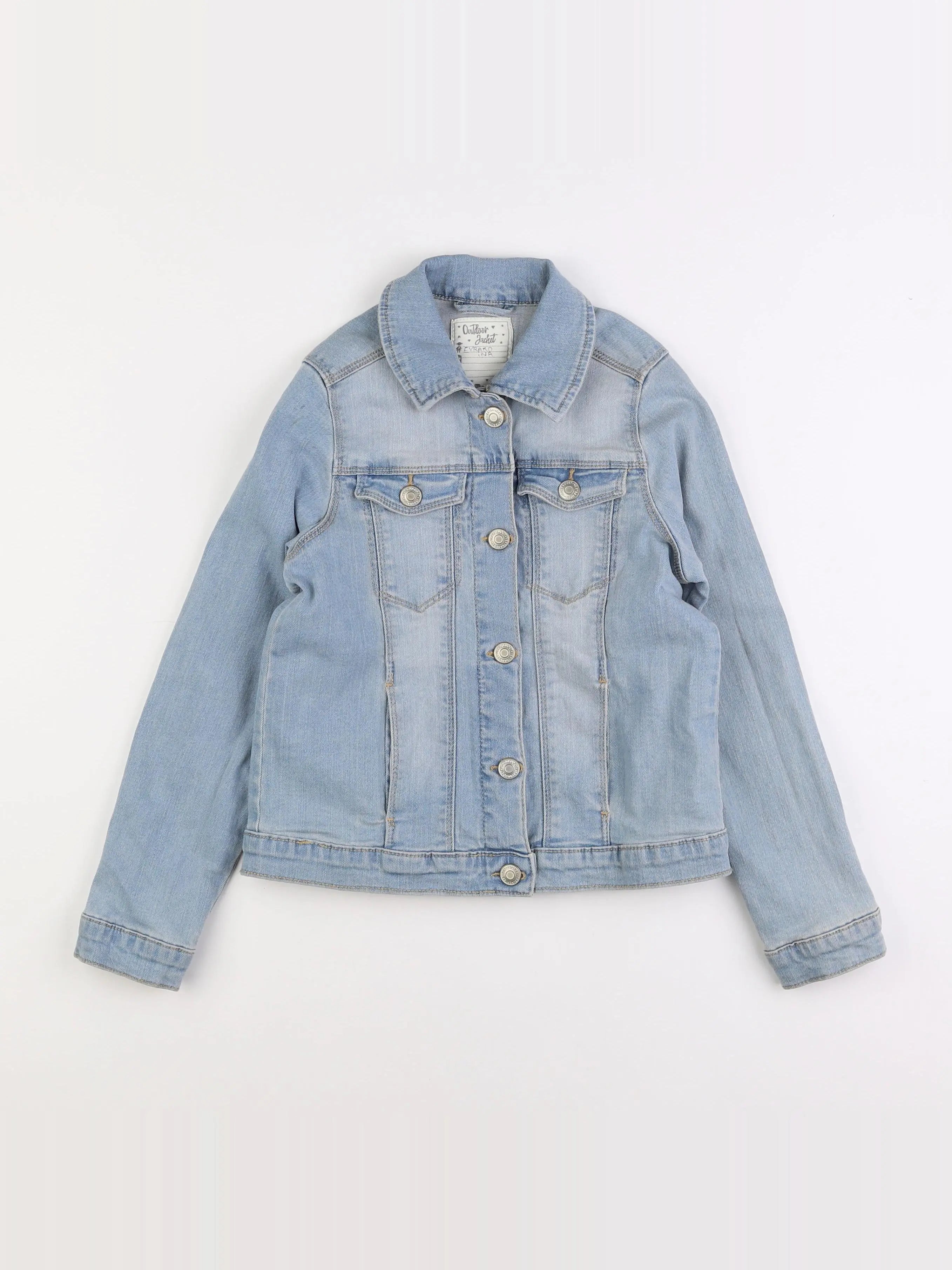 Vertbaudet - veste bleu - 10 ans