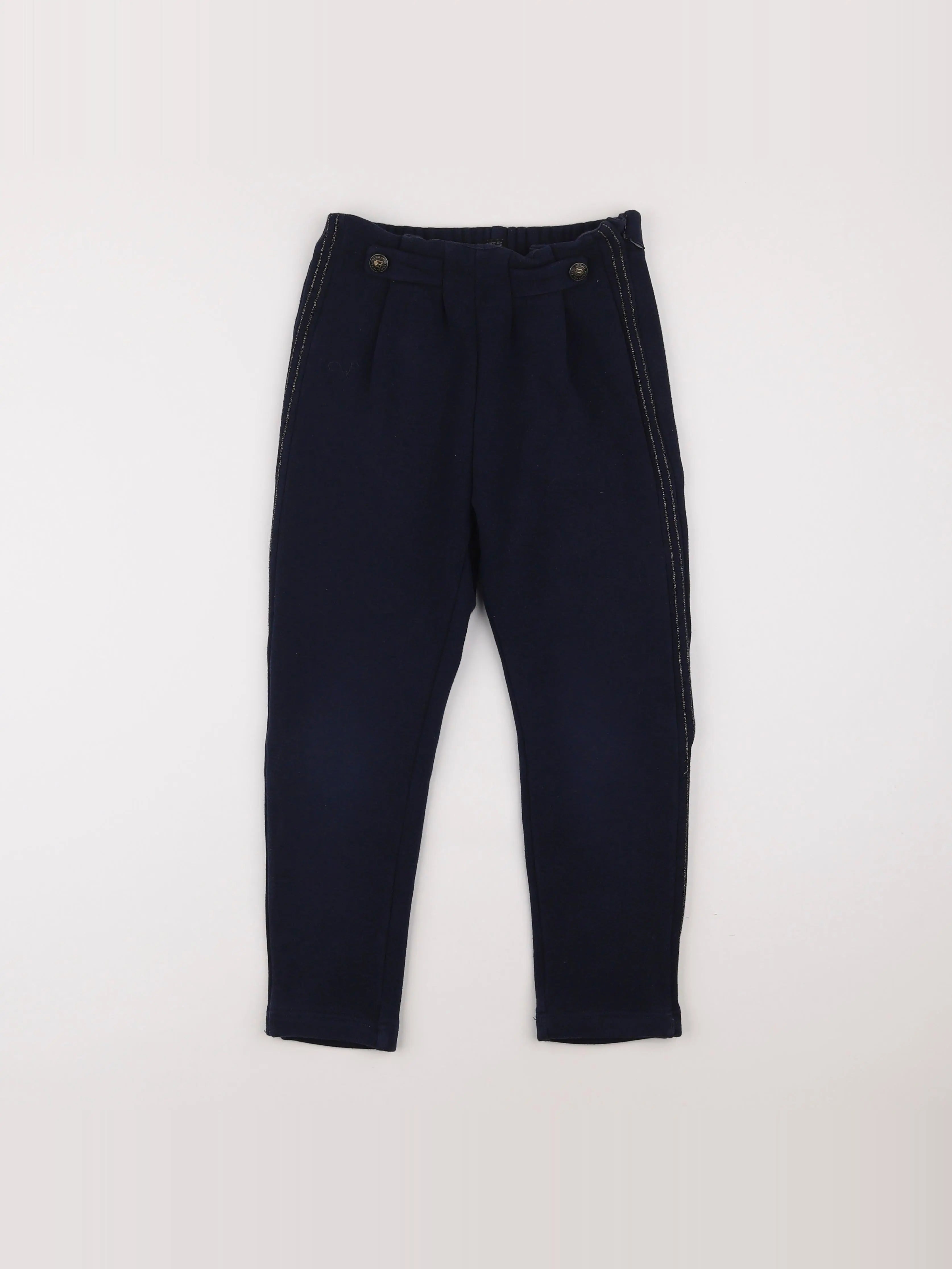 IKKS - pantalon bleu - 8 ans