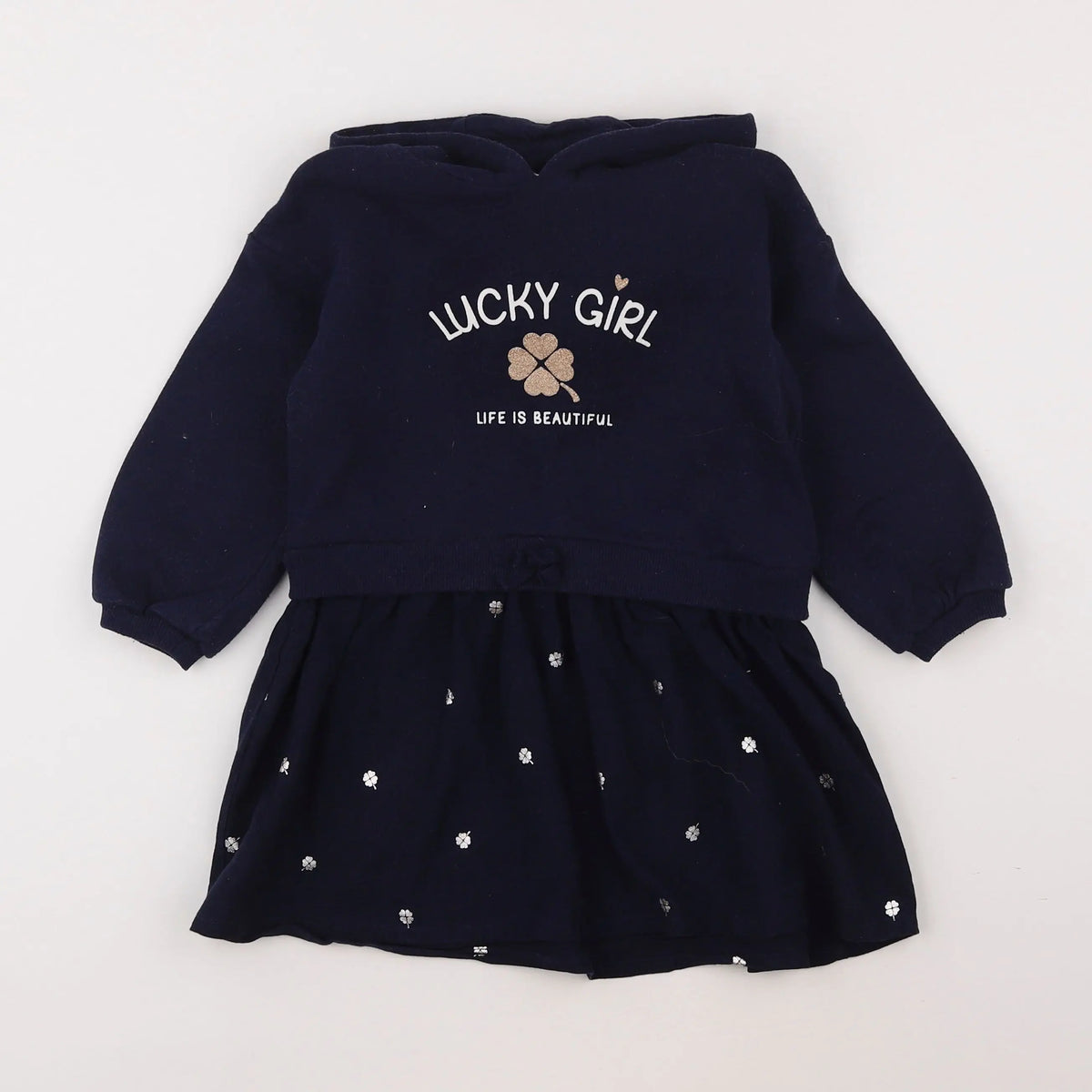 Vertbaudet - robe bleu - 3 ans