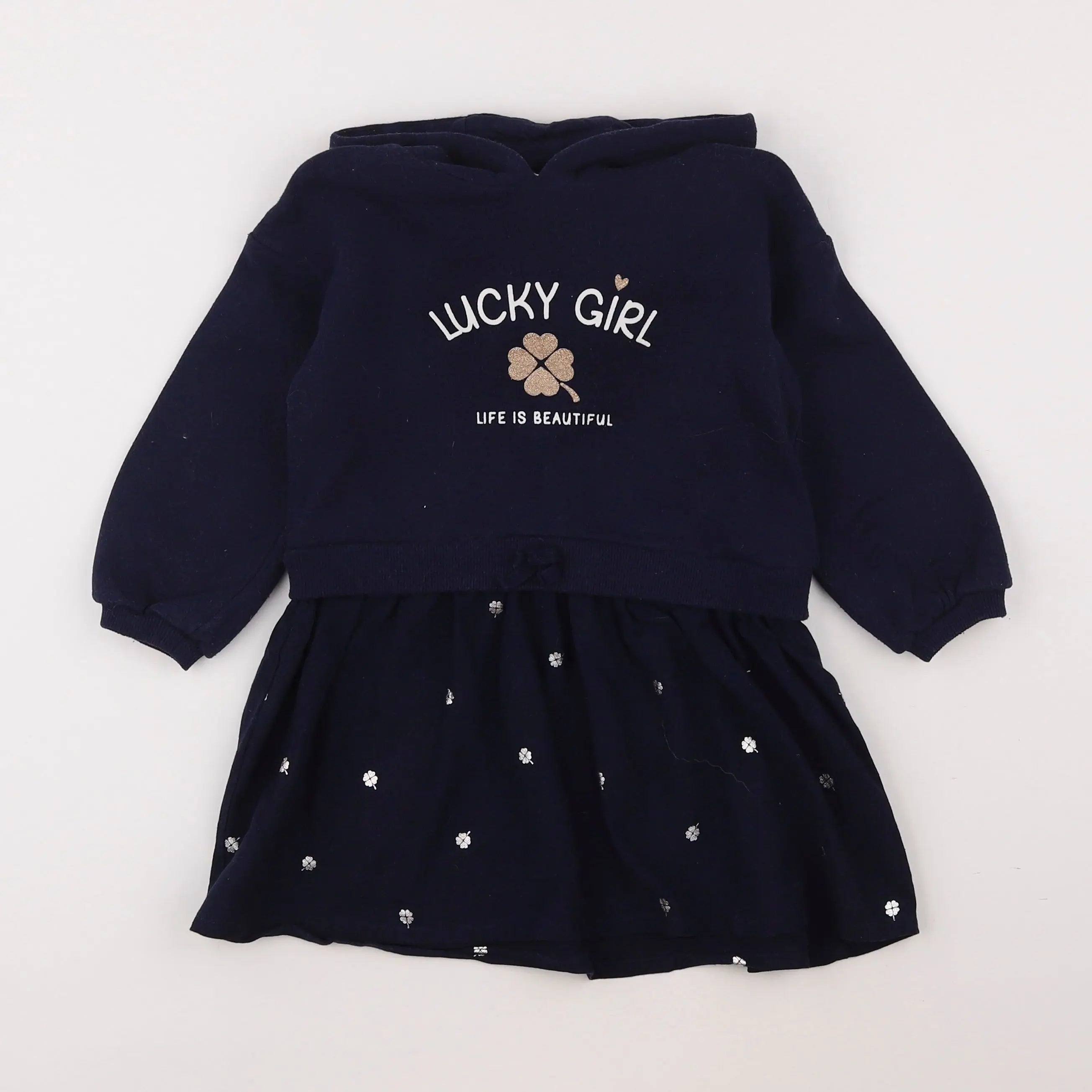 Vertbaudet - robe bleu - 3 ans