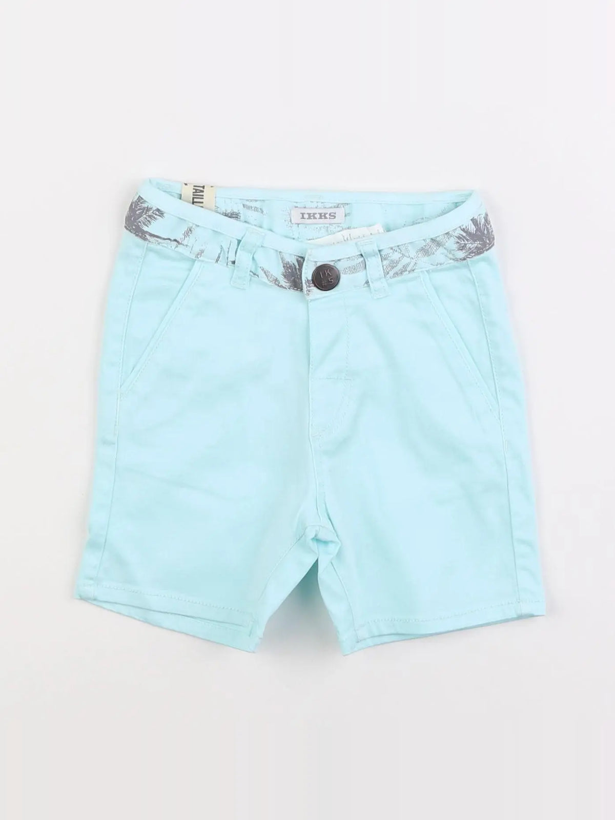 IKKS - short bleu - 12 mois
