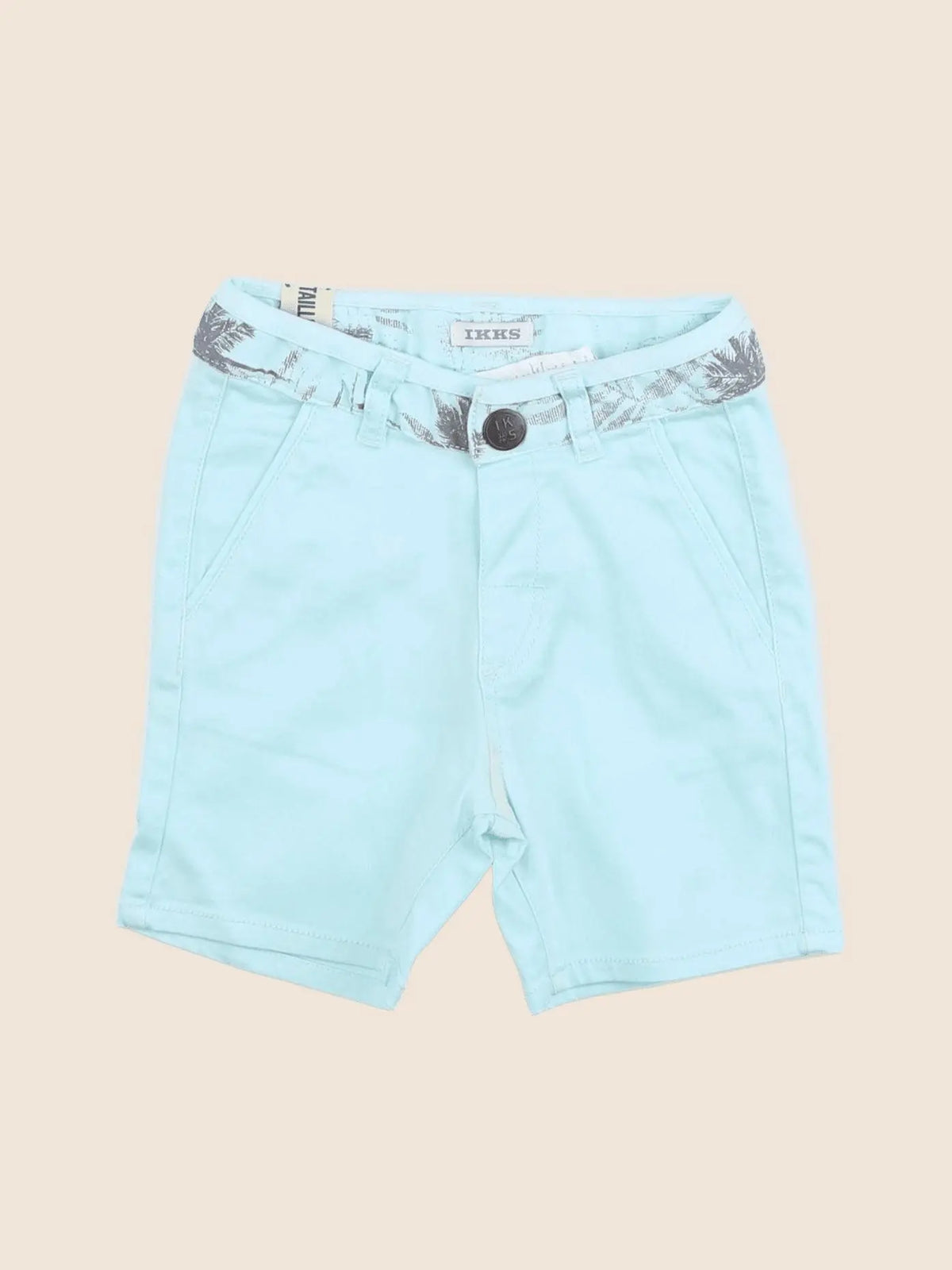 IKKS - short bleu - 12 mois