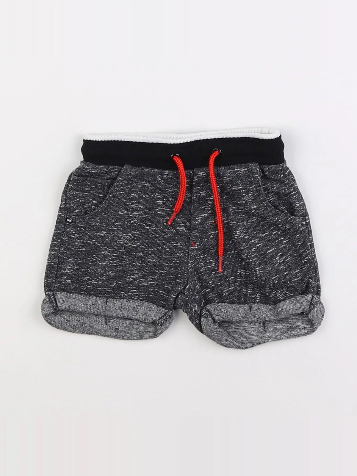 IKKS - short gris - 6 mois