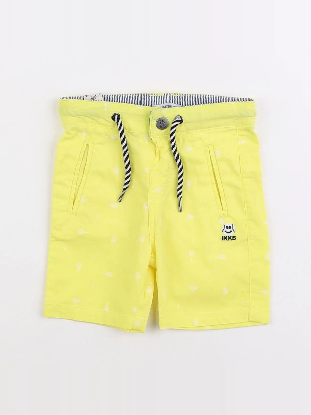 IKKS - short jaune - 6 mois