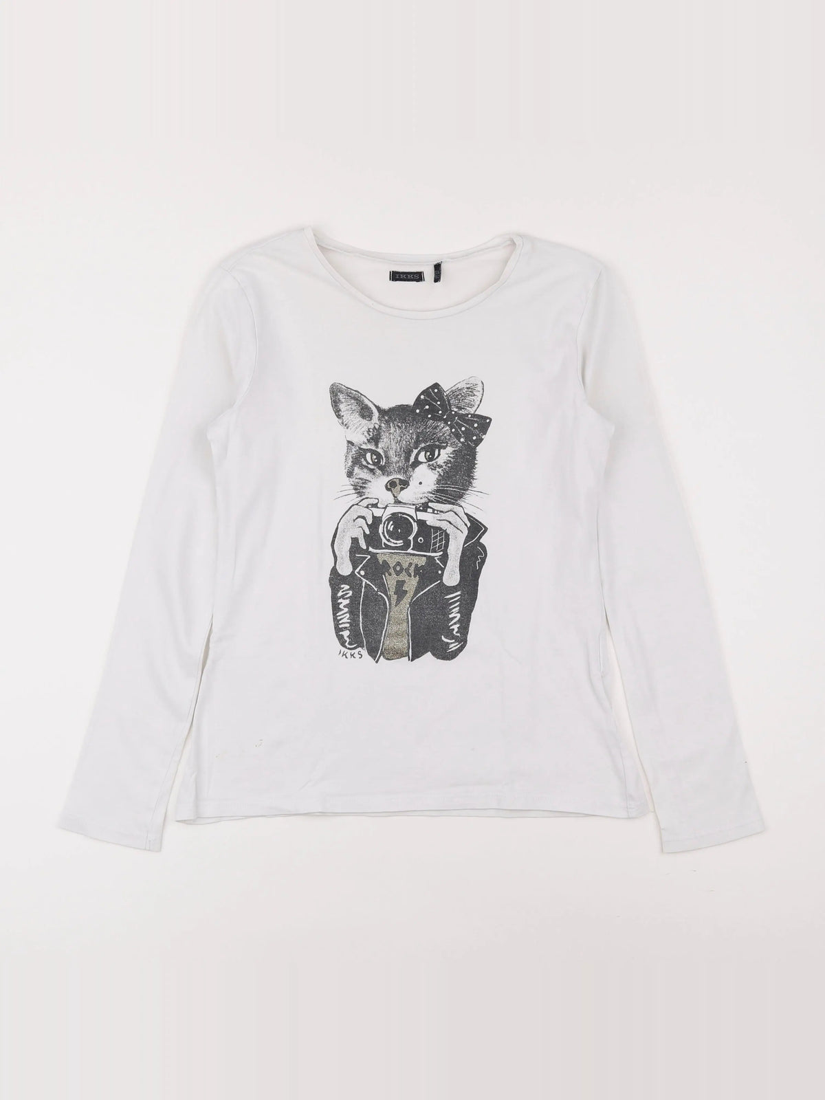 IKKS - tee-shirt blanc - 12 ans