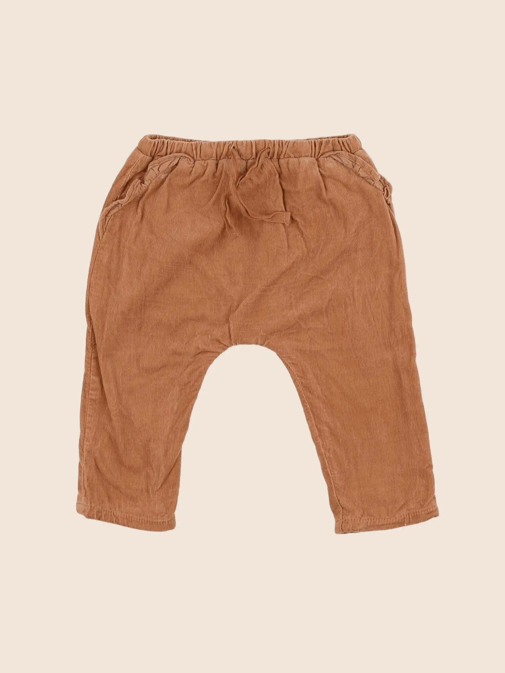 Boutchou - pantalon marron - 6 mois