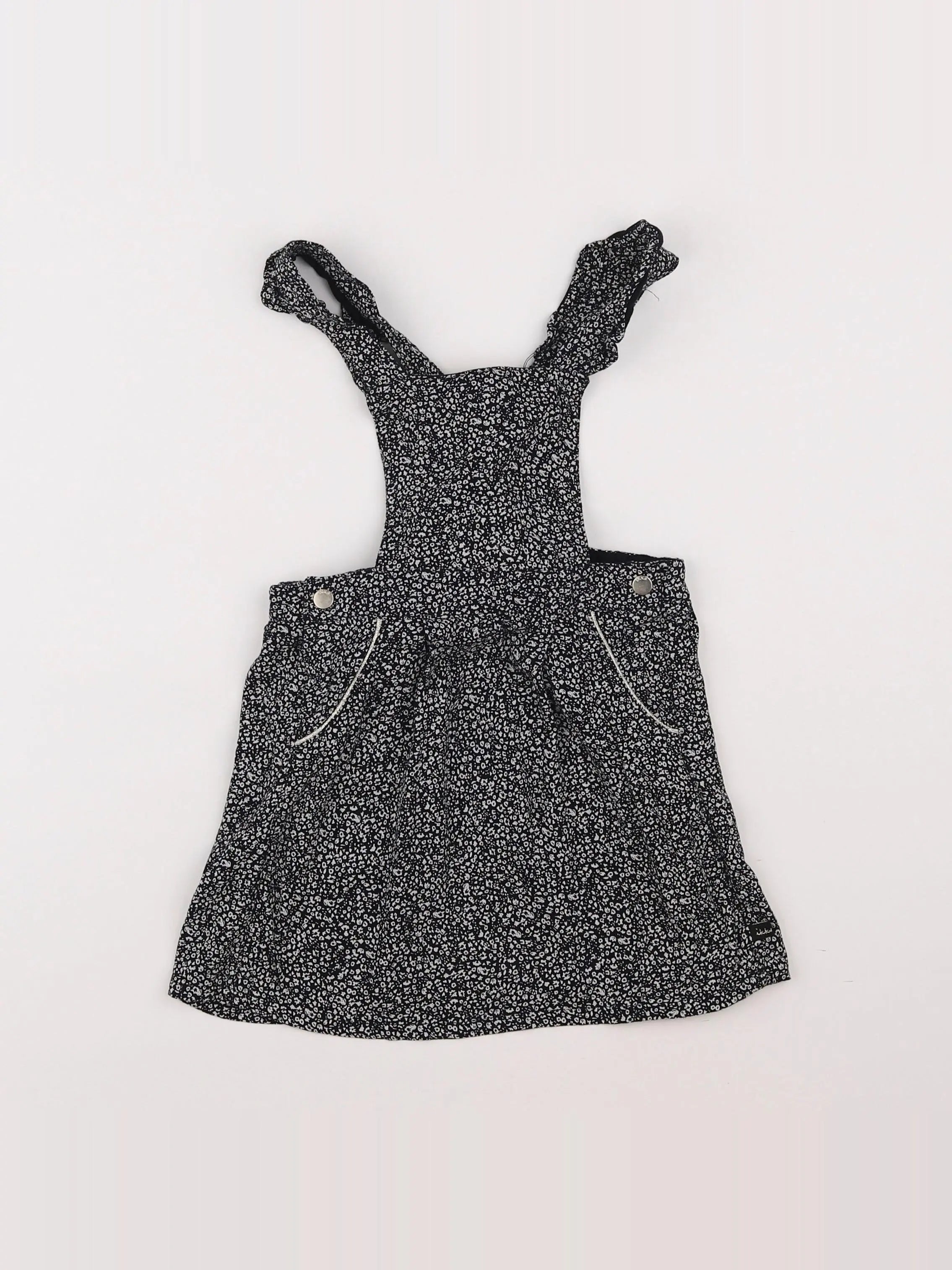 IKKS - robe noir, blanc - 3 ans