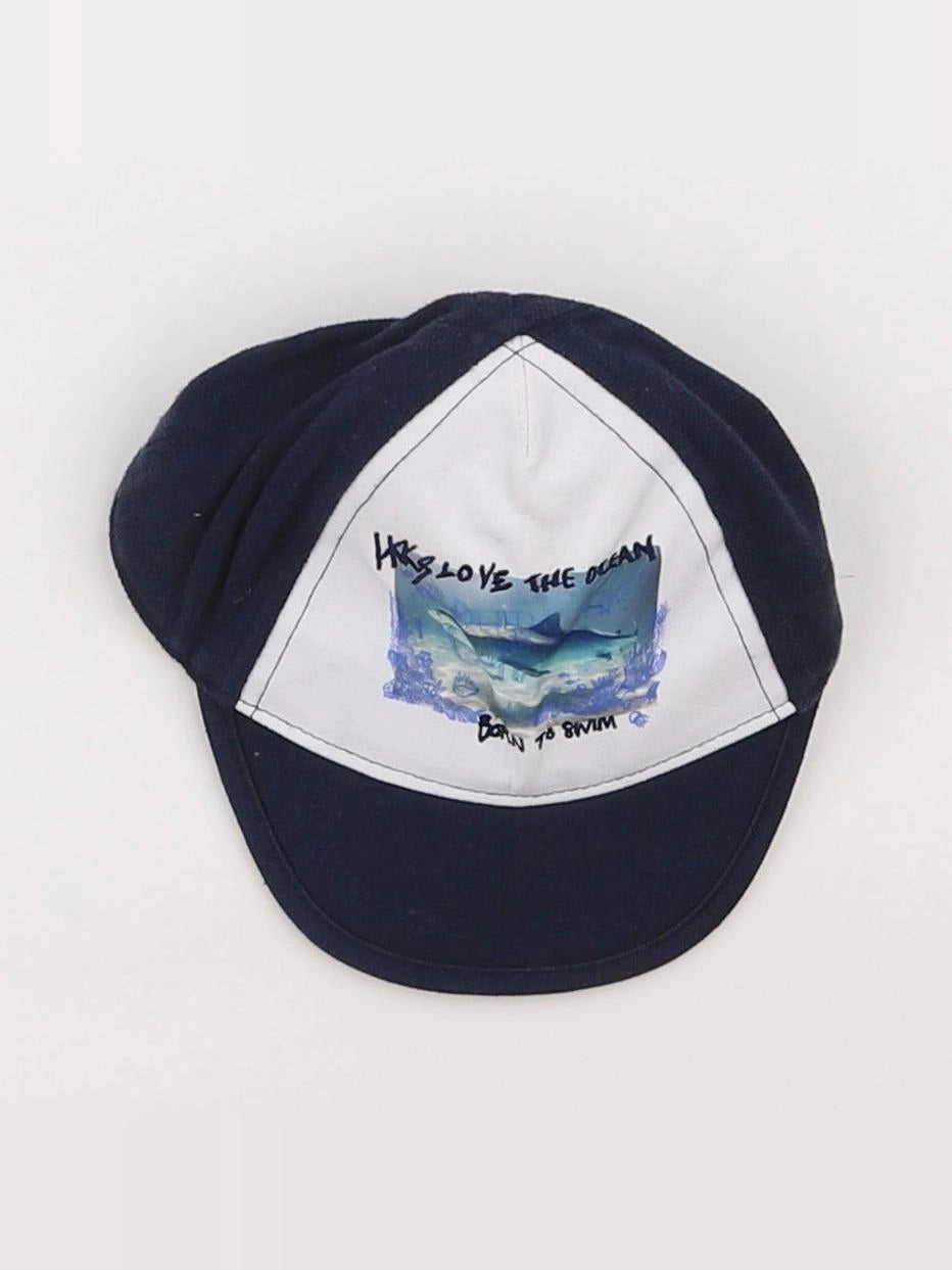 IKKS - casquette bleu, blanc - 6/12 mois