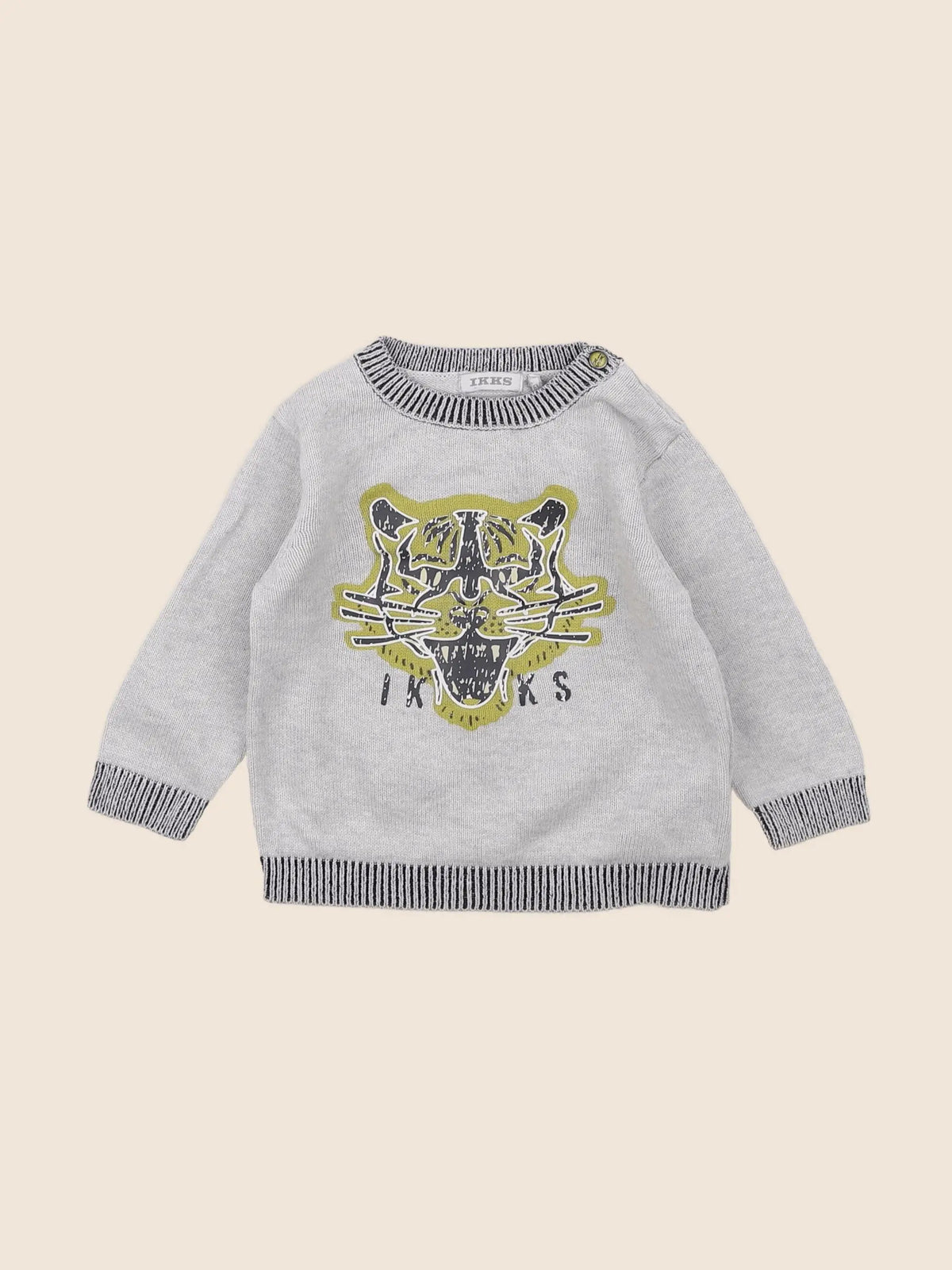 IKKS - pull gris - 6 mois