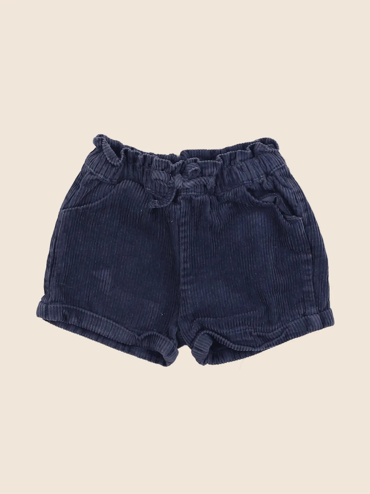 Vertbaudet - short bleu - 18 mois