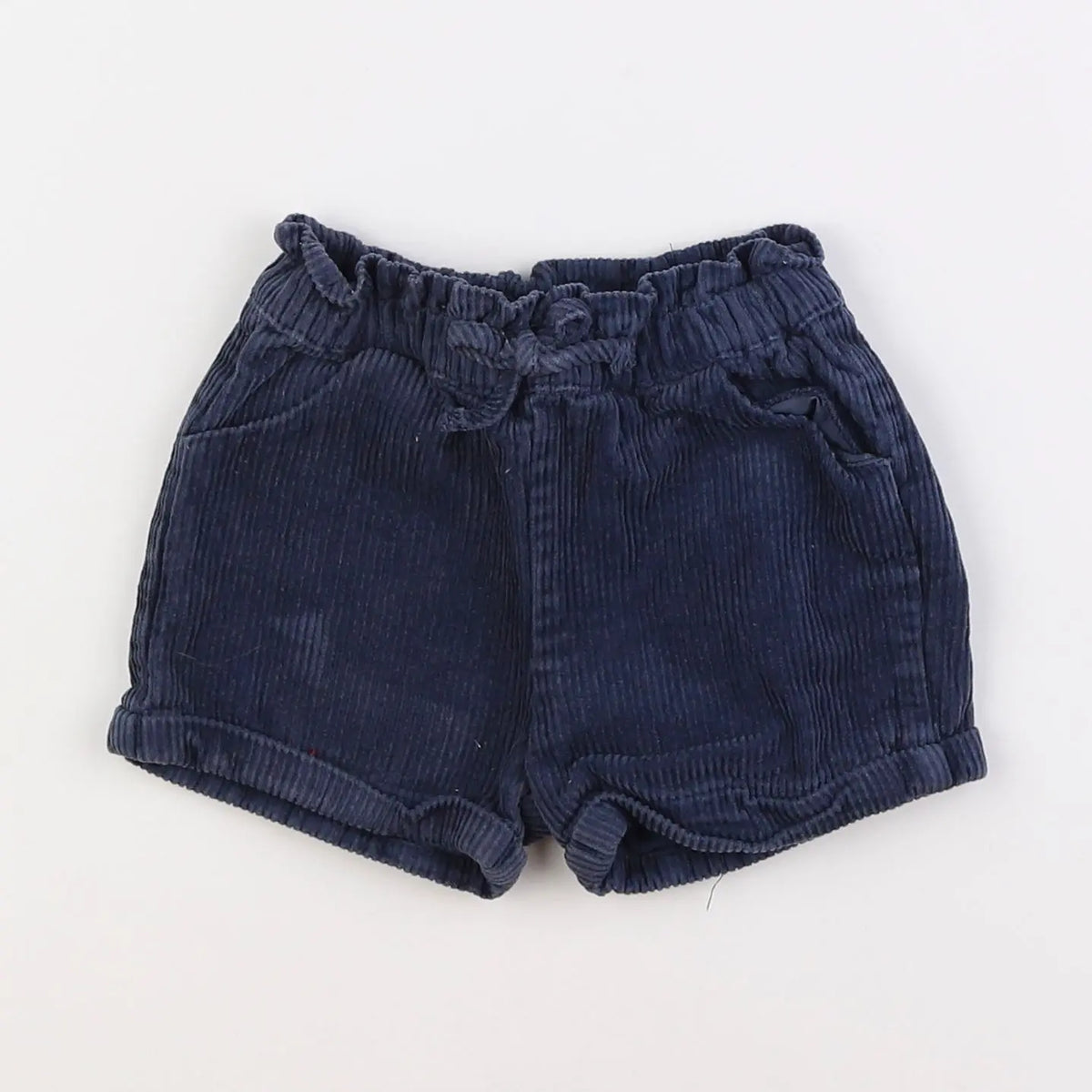 Vertbaudet - short bleu - 18 mois