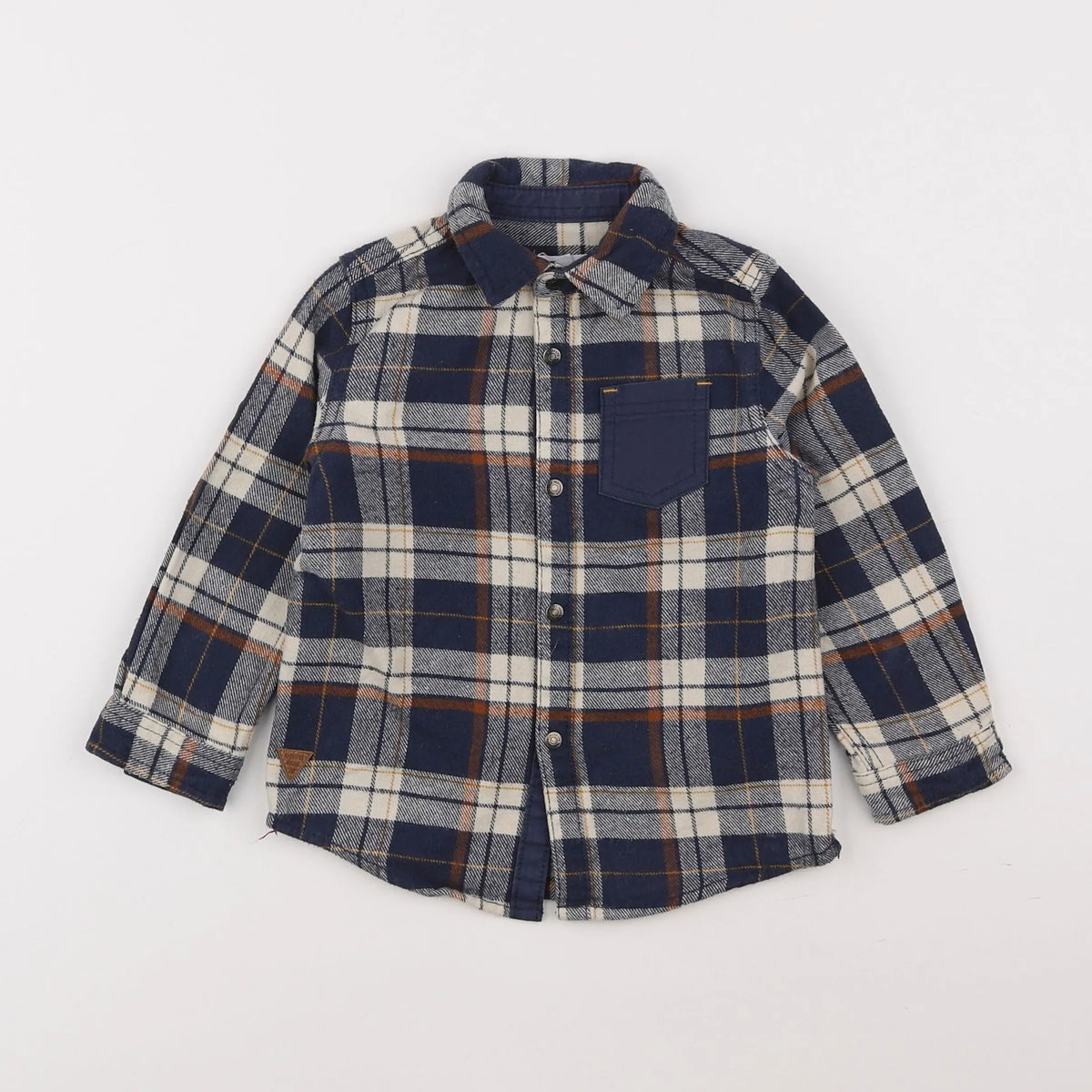 Vertbaudet - chemise bleu - 3 ans