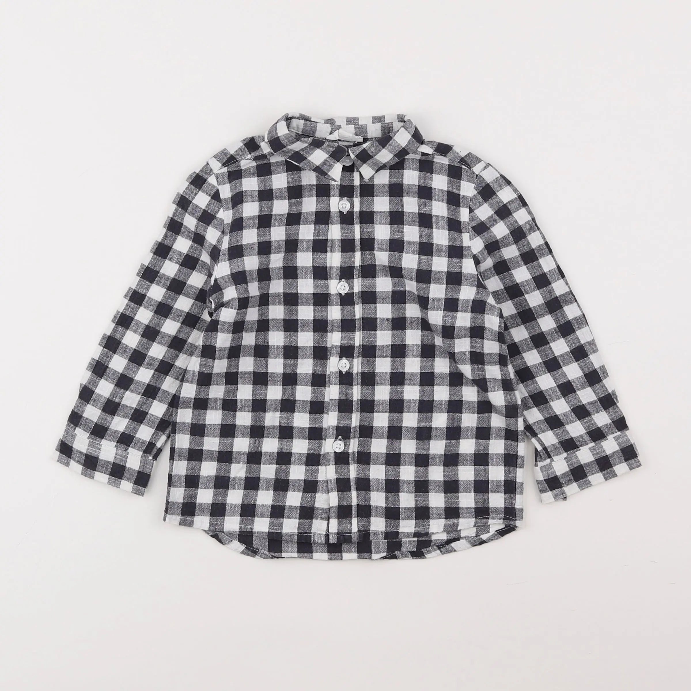 Vertbaudet - chemise noir - 3 ans