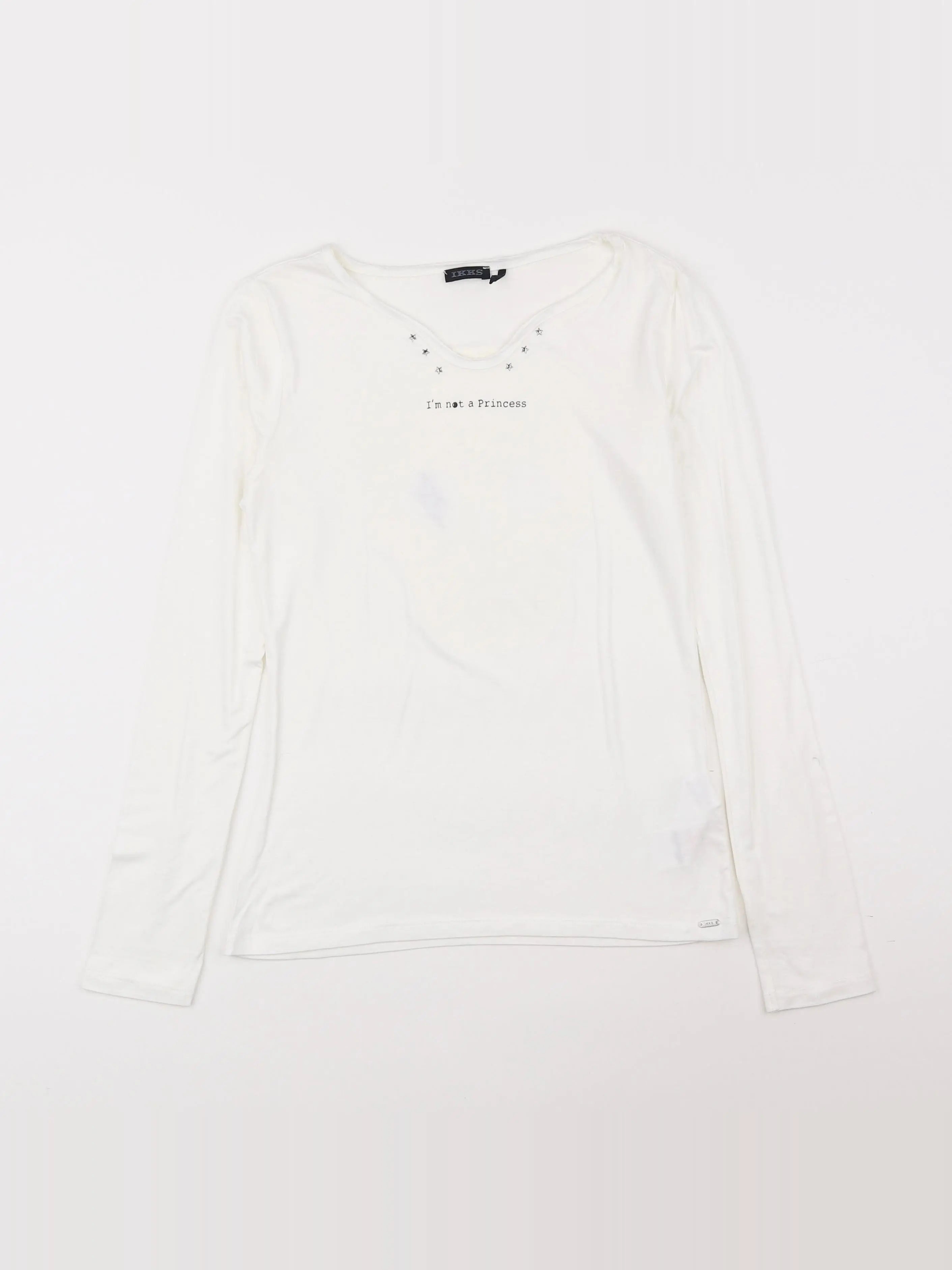 IKKS - tee-shirt blanc - 12 ans