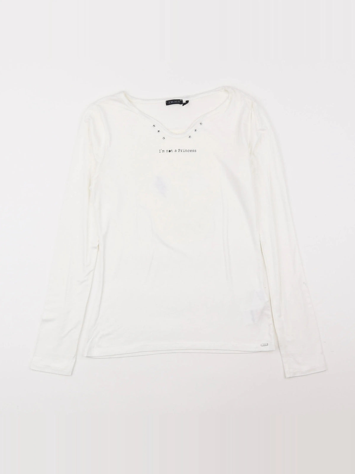 IKKS - tee-shirt blanc - 12 ans