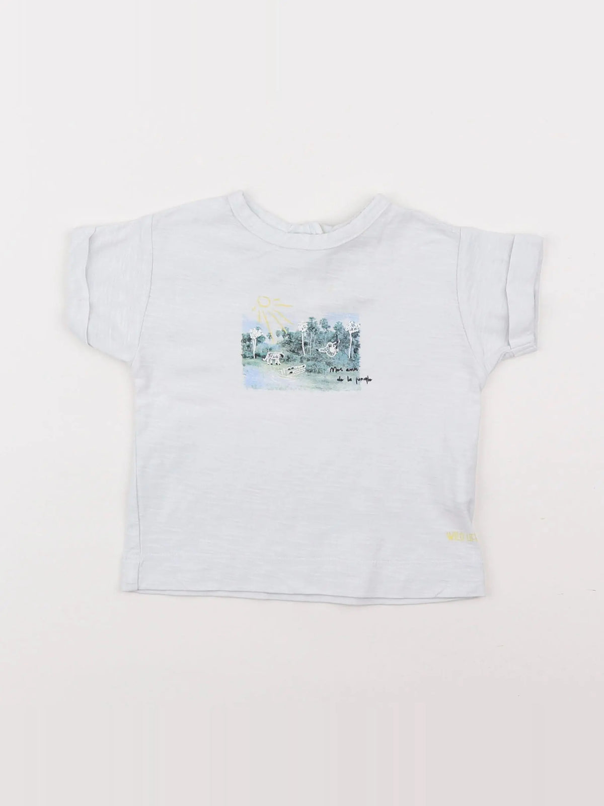 Tape à l'oeil - tee-shirt blanc - 6 mois