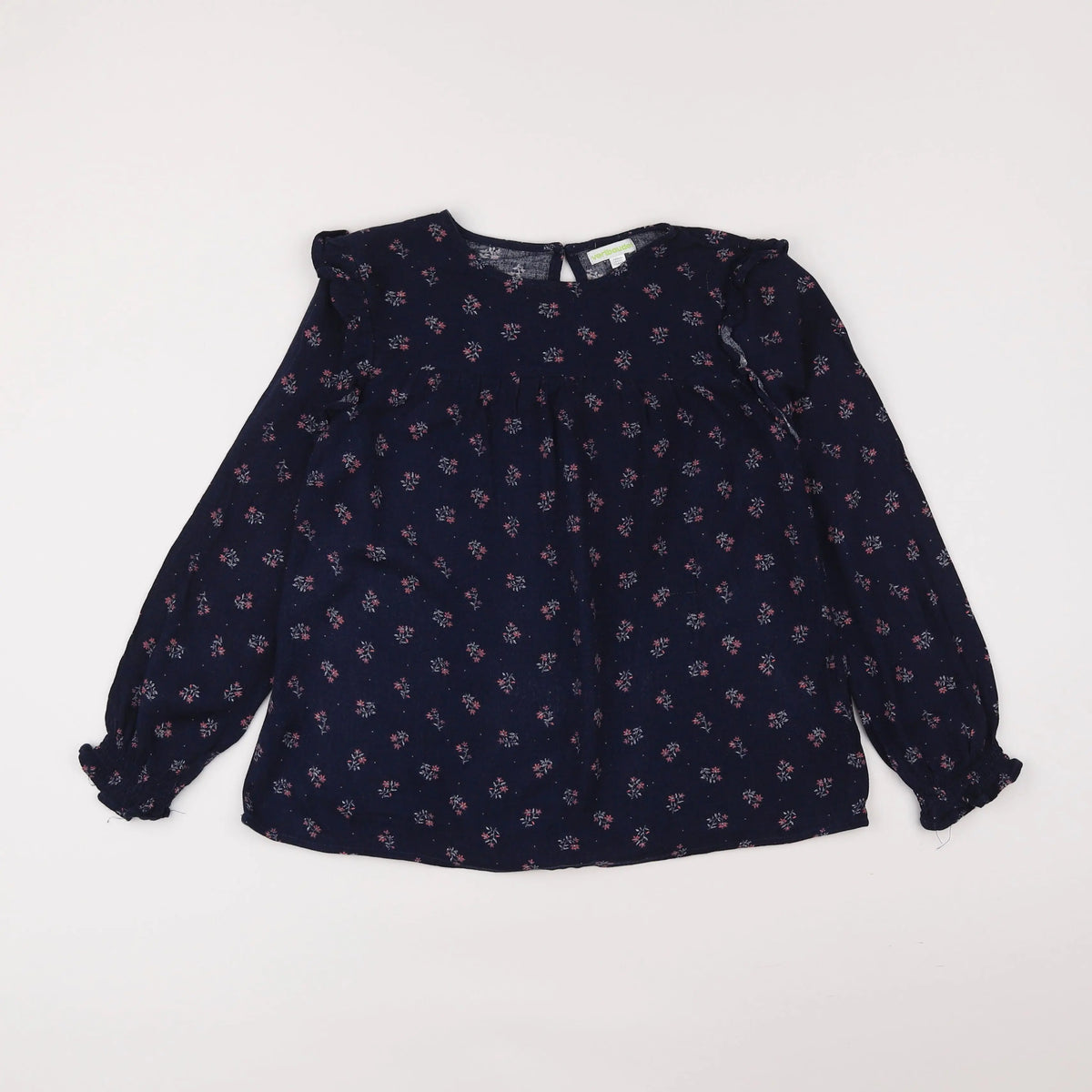 Vertbaudet - blouse bleu - 10 ans