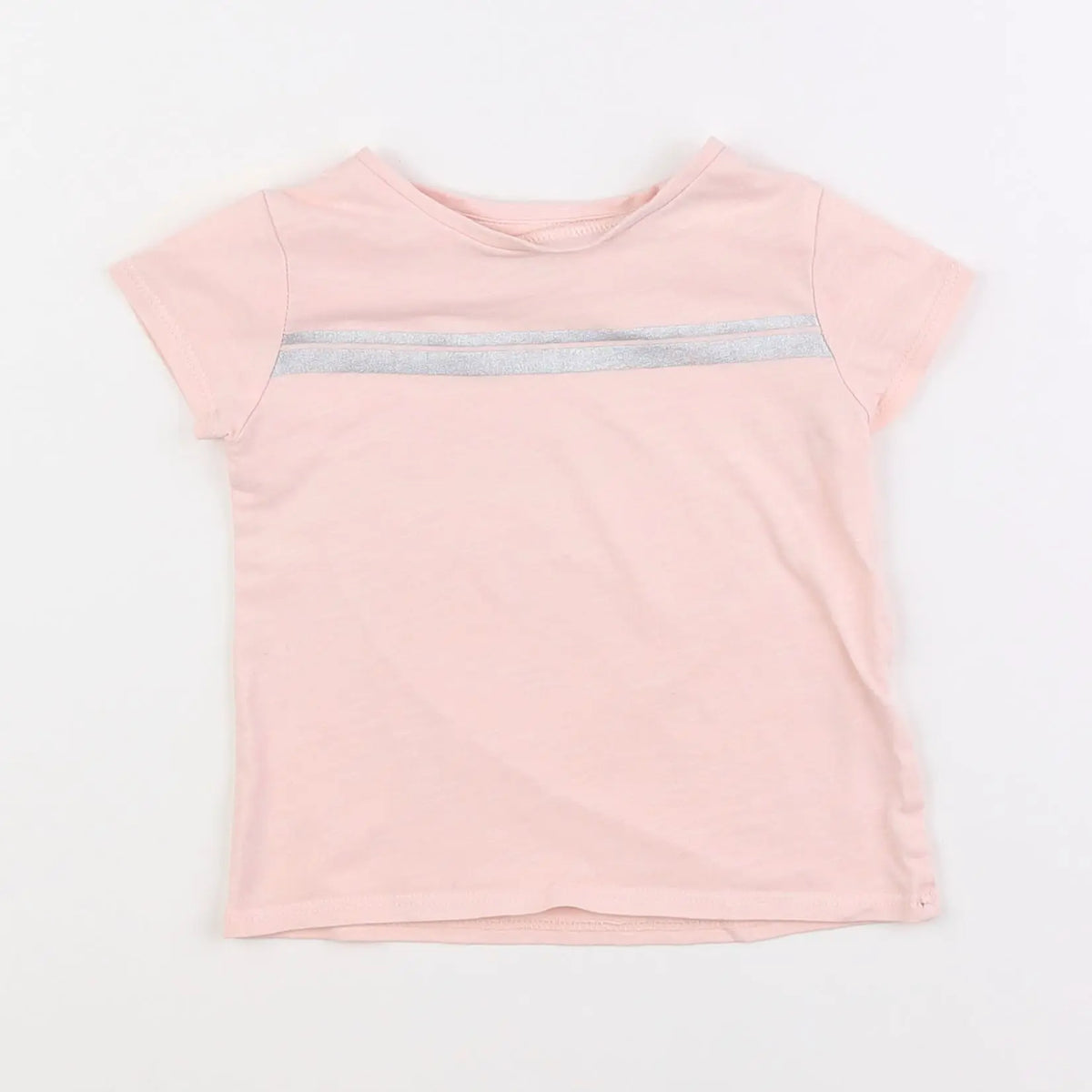 Vertbaudet - tee-shirt rose - 2 ans