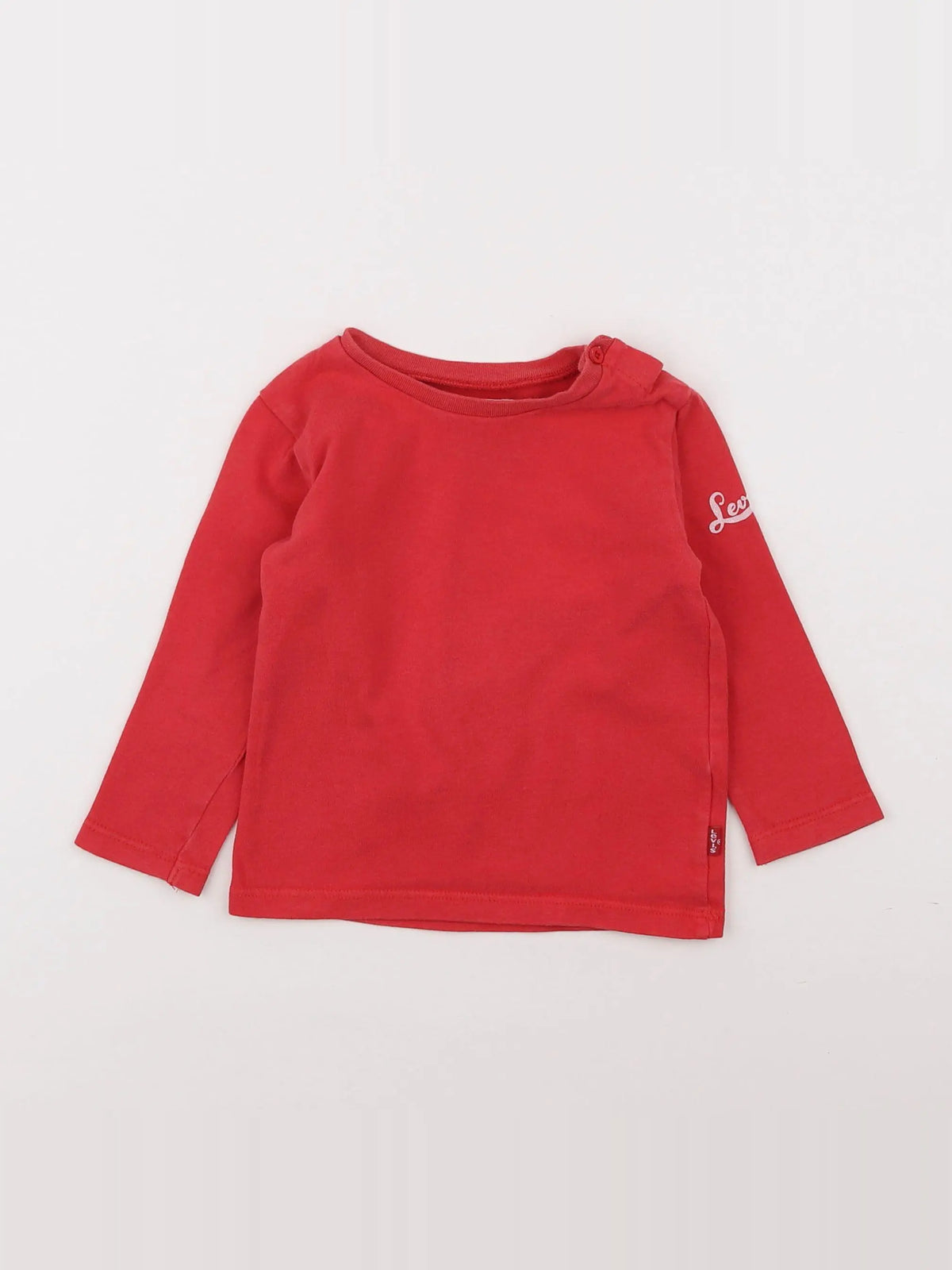 Levi's - tee-shirt rouge - 2 ans