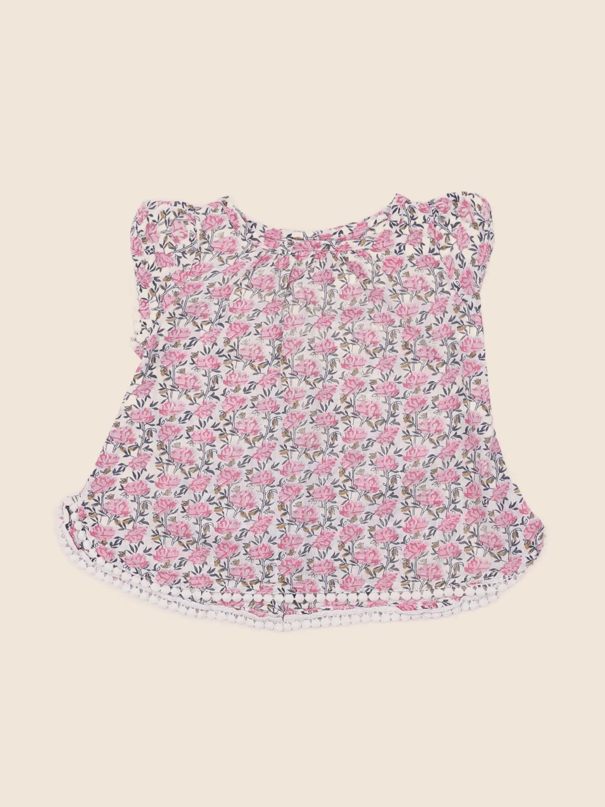 Boutchou - blouse multicolore - 12 mois