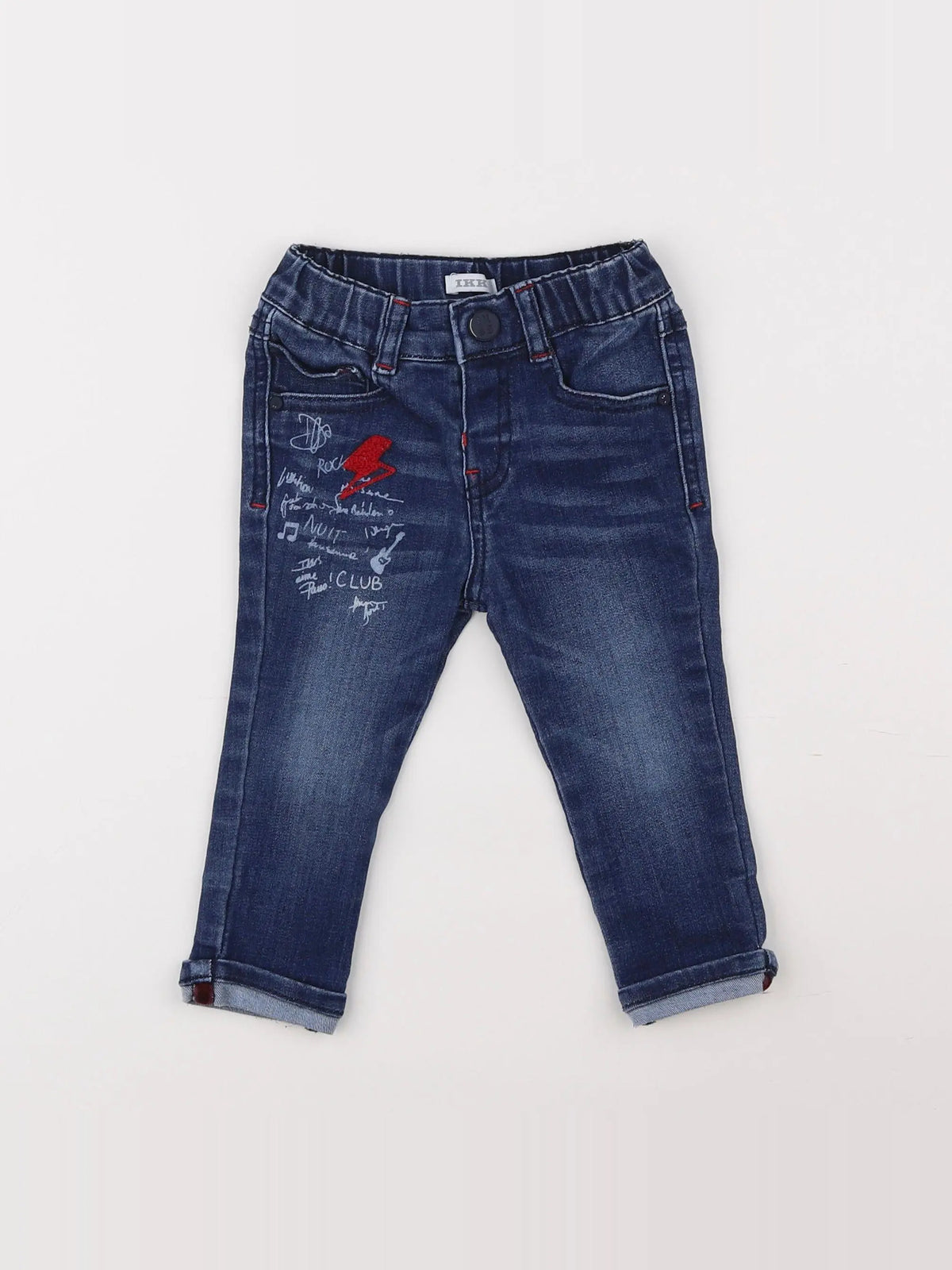IKKS - jean bleu - 12 mois