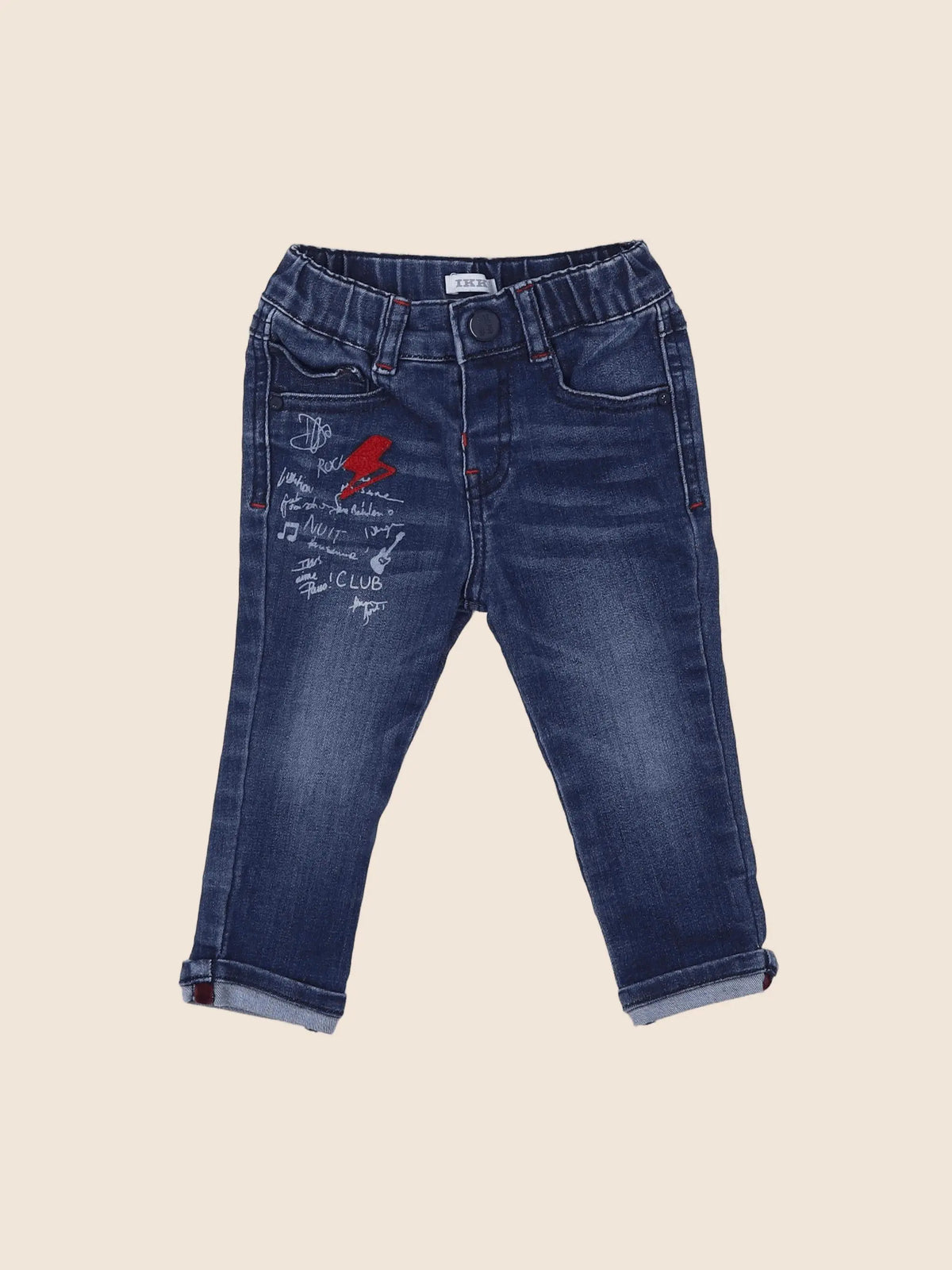 IKKS - jean bleu - 12 mois