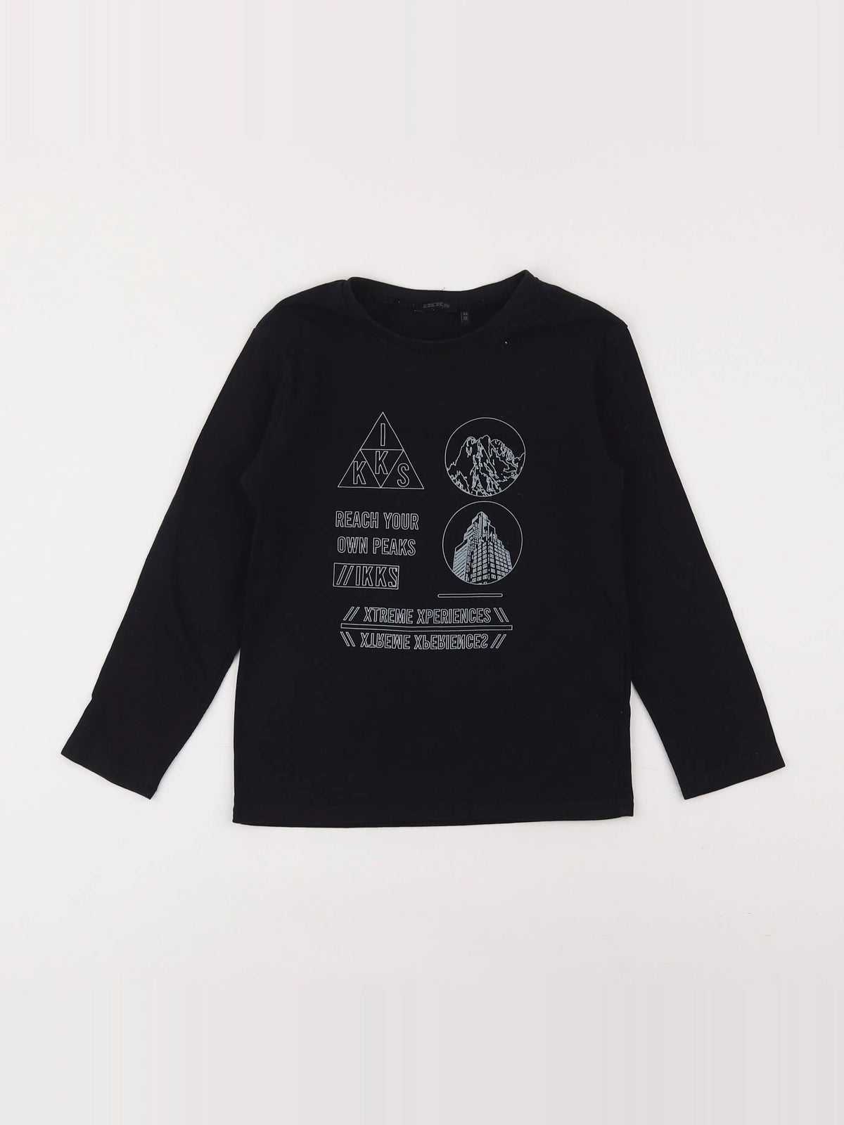 IKKS - tee-shirt noir - 6 ans