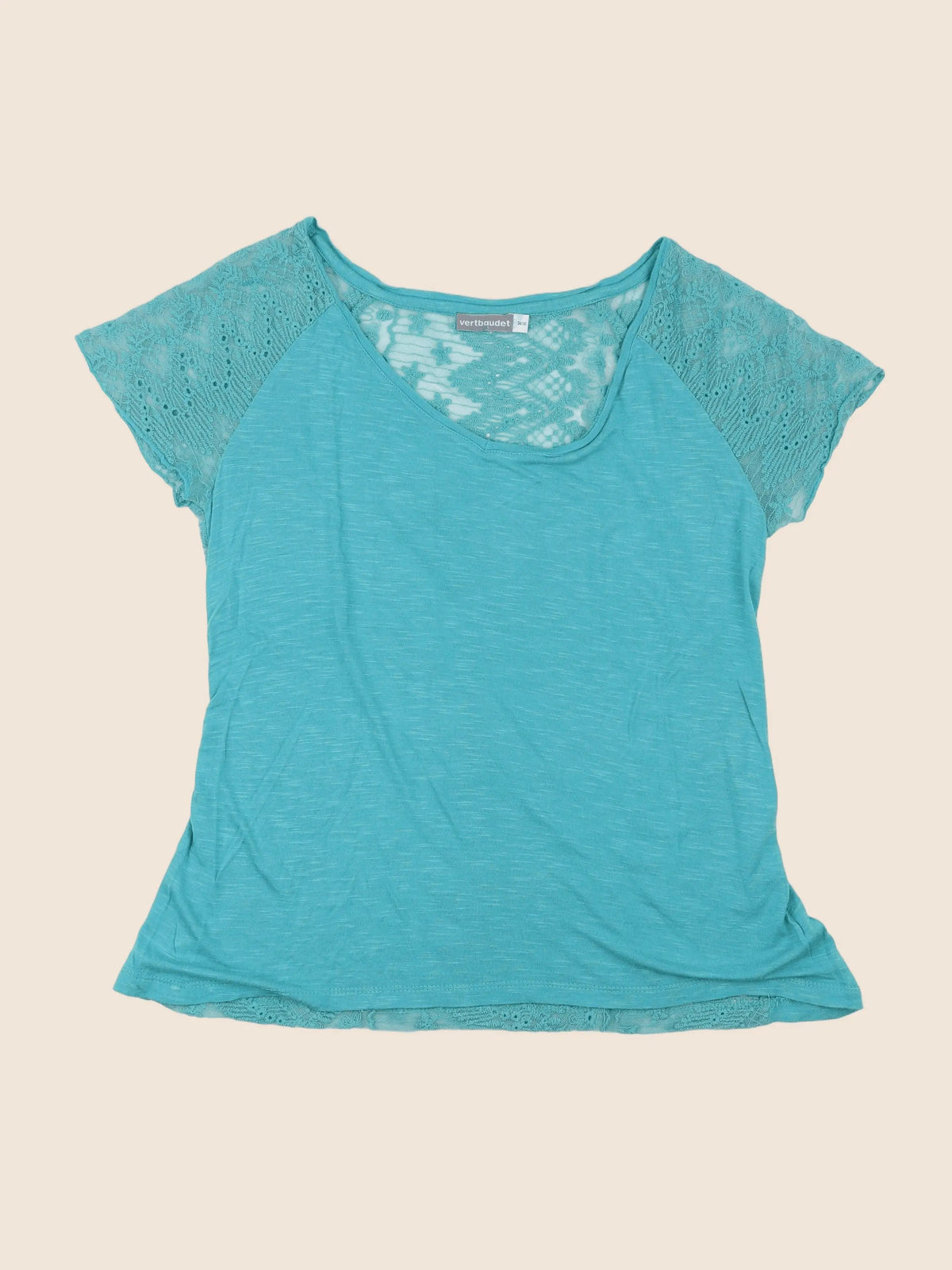 Vertbaudet - tee-shirt grossesse bleu - 34 à 36