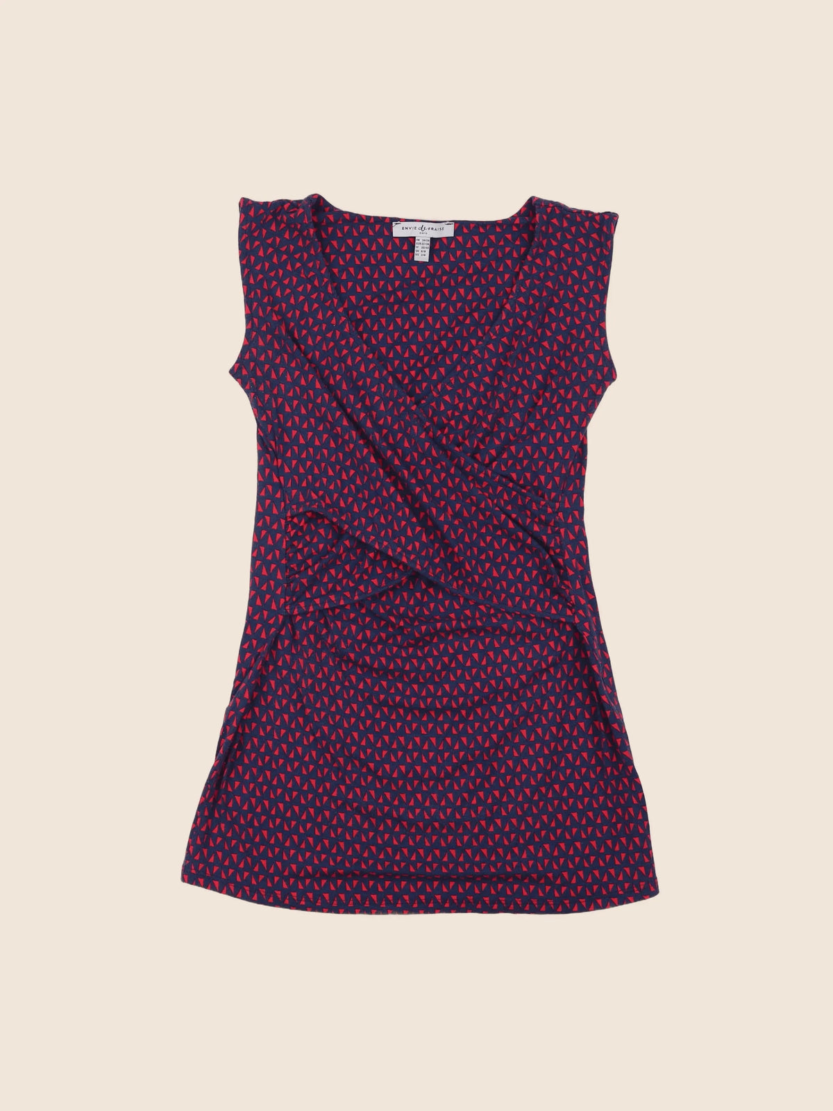 Envie de fraise - tee-shirt grossesse bleu, rouge - 34 à 36