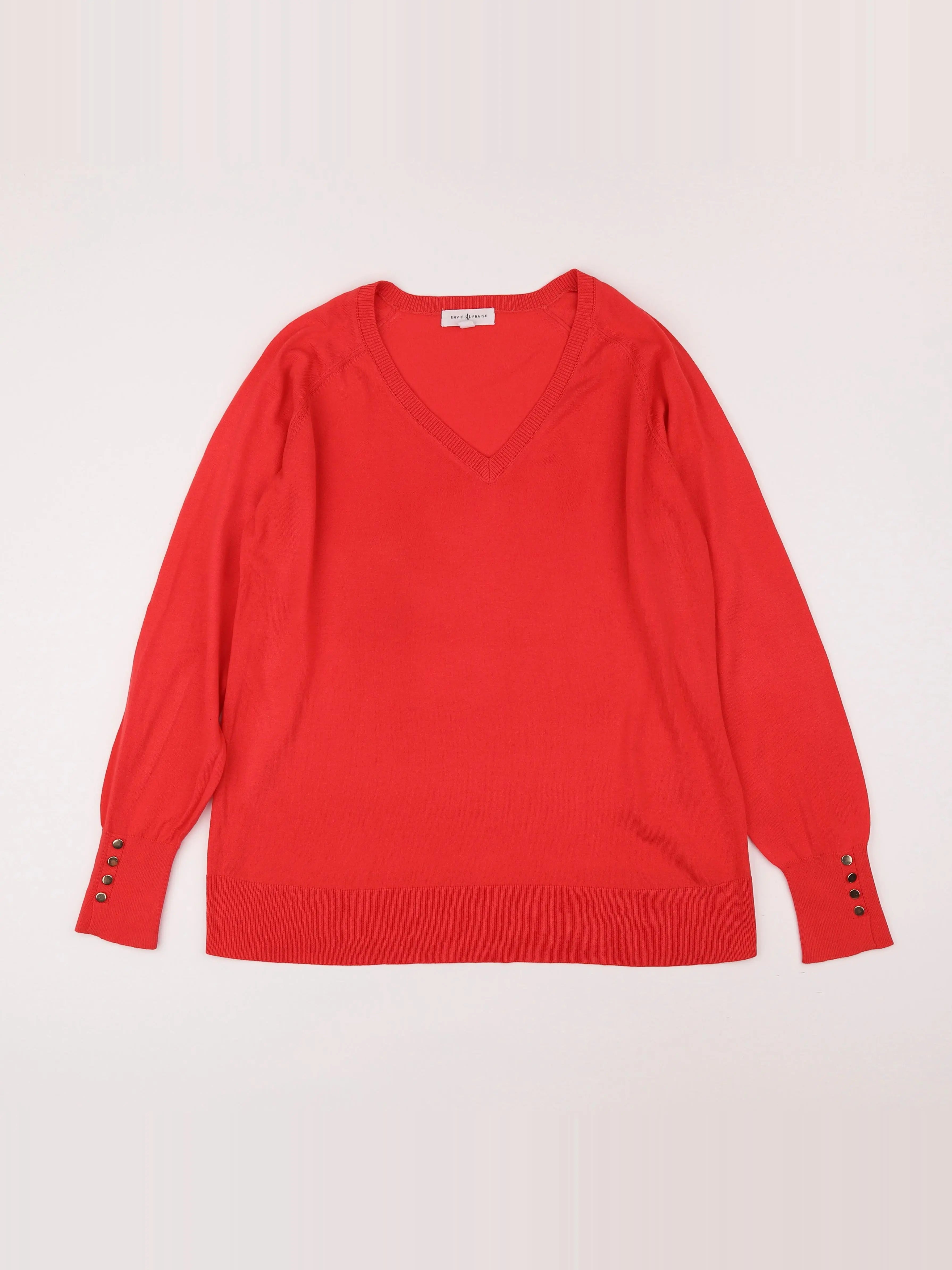 Envie de fraise - pull grossesse rose - 34 à 36