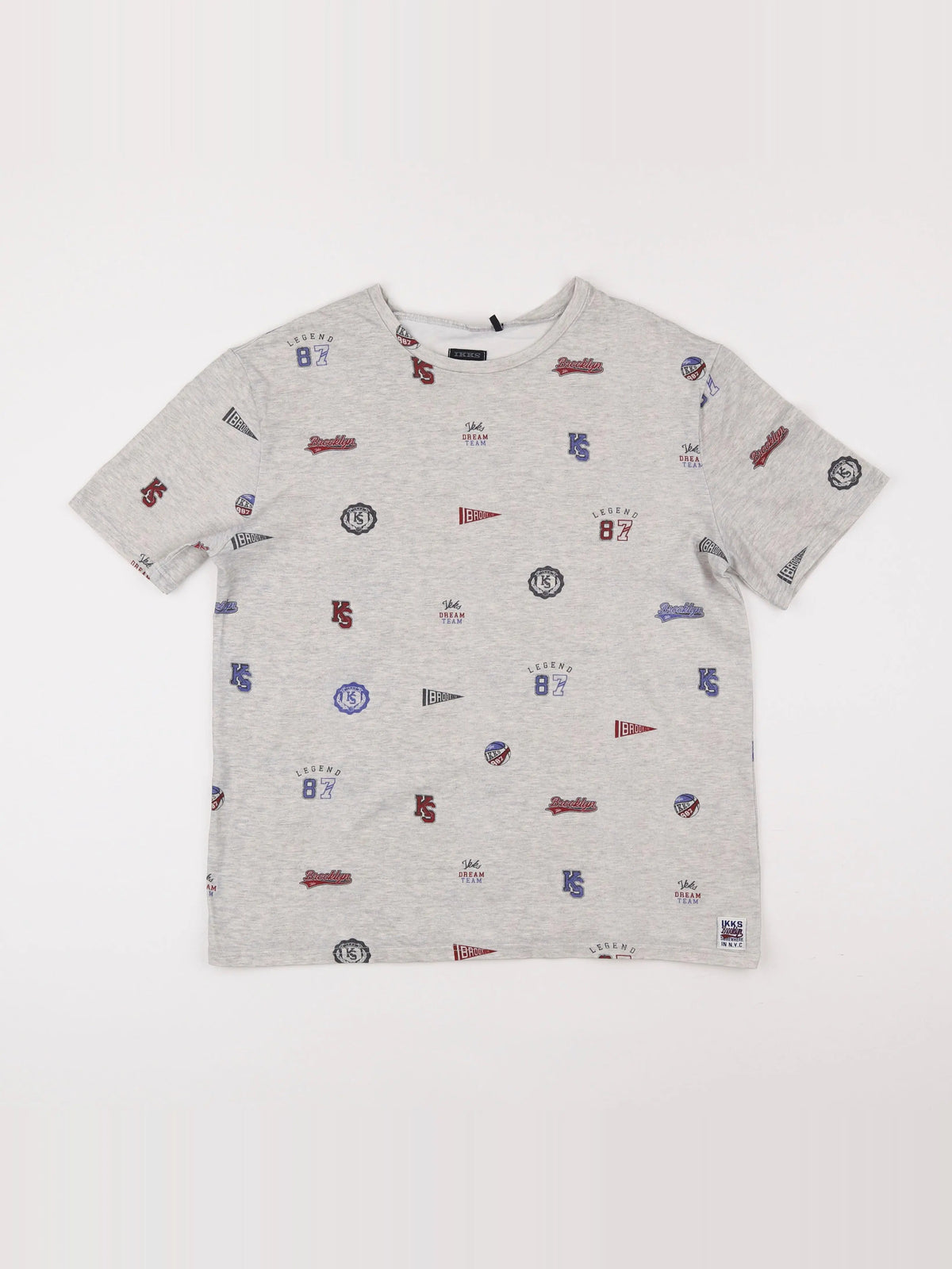 IKKS - tee-shirt gris - 14 ans