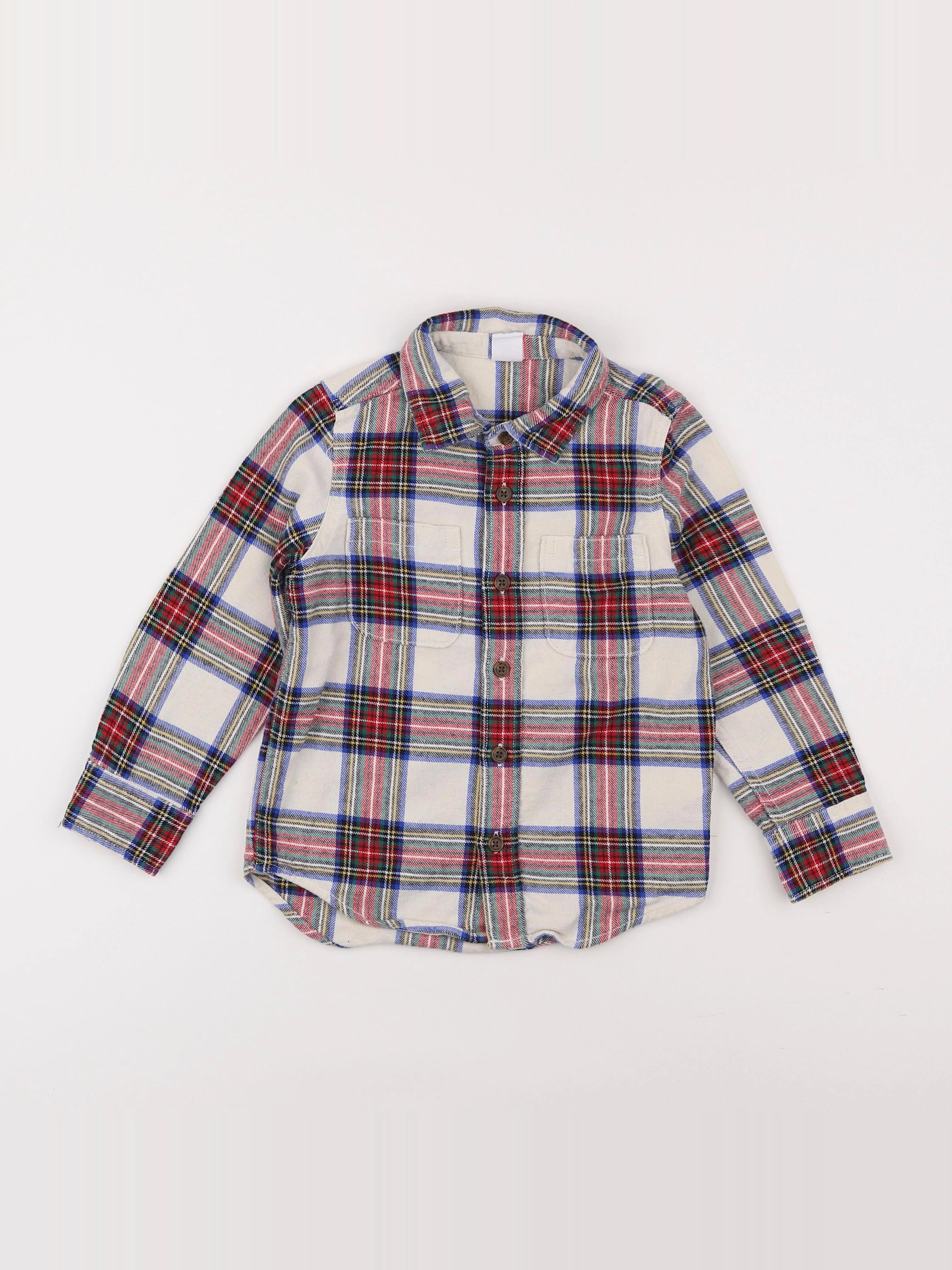 GAP - chemise multicolore - 4 ans