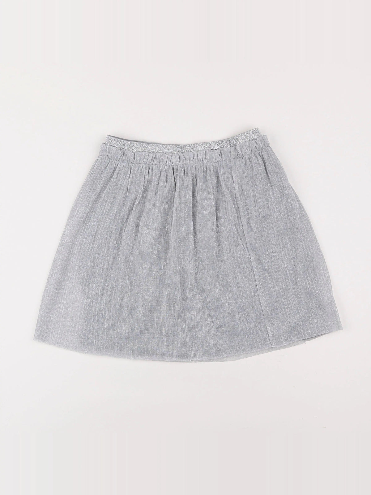 IKKS - jupe gris, argent - 10 ans