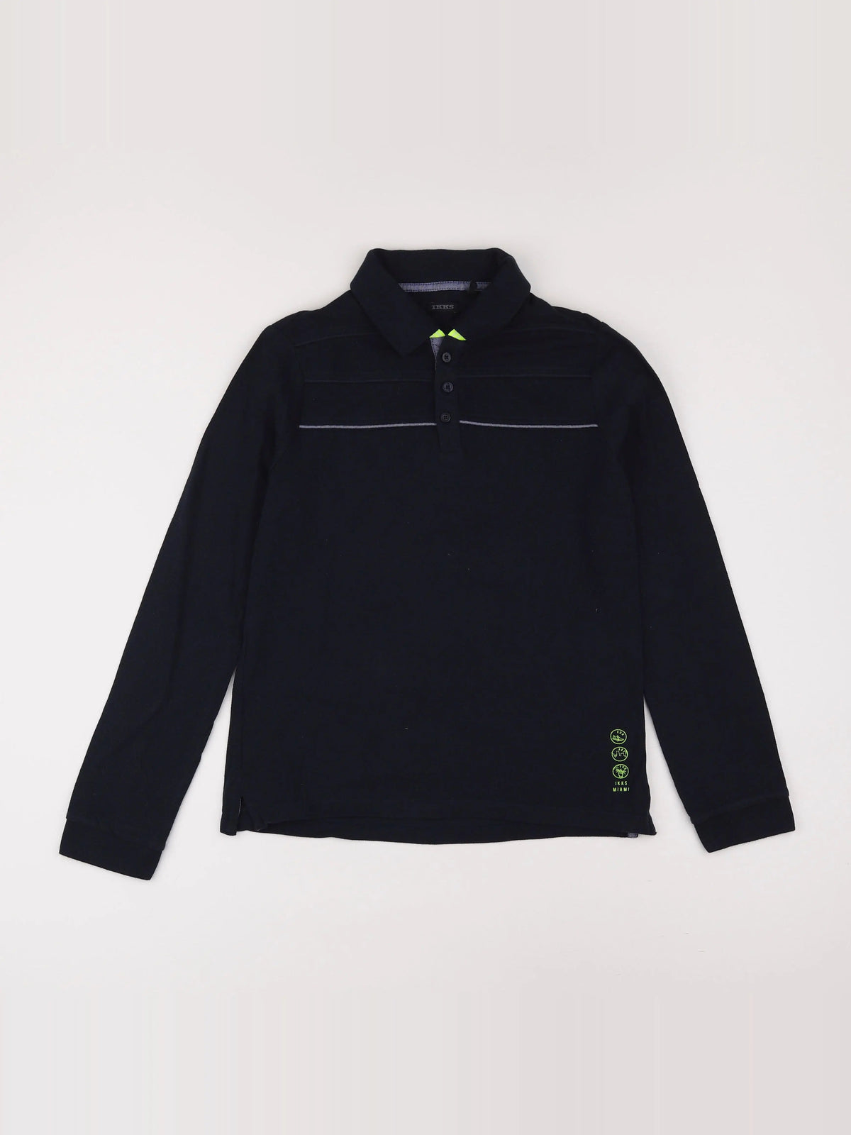 IKKS - polo bleu - 12 ans