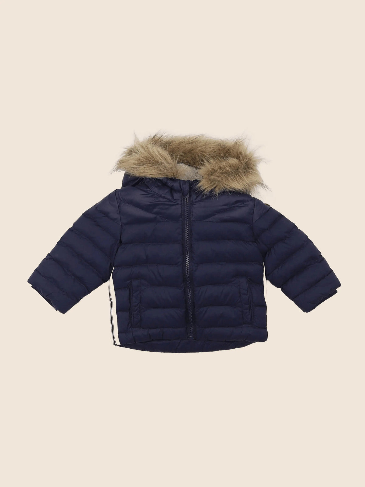 IKKS - doudoune bleu - 12 mois