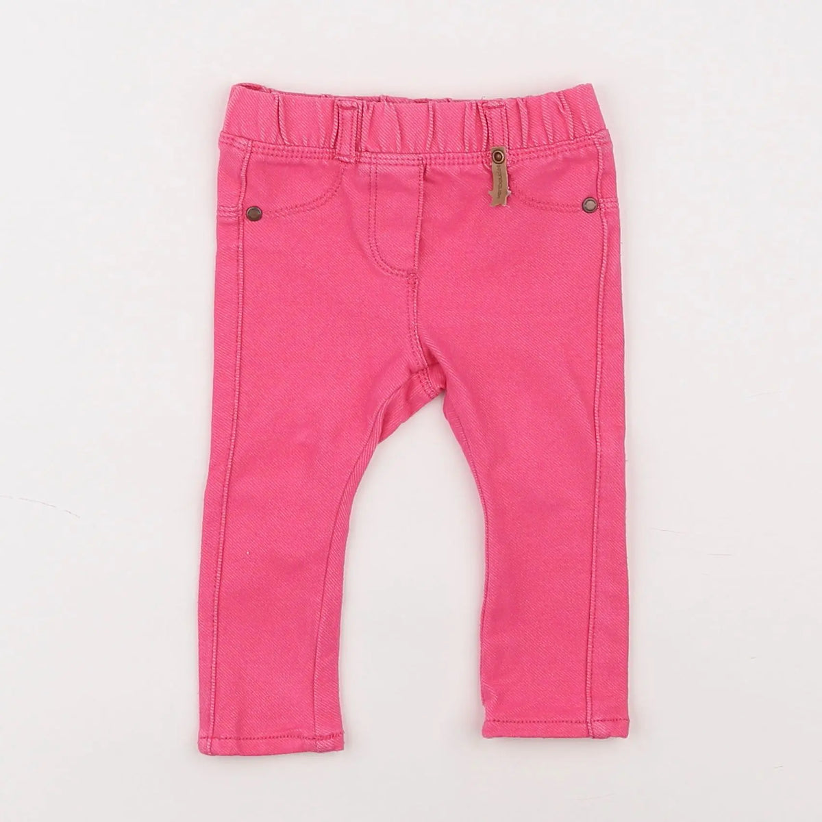 Vertbaudet - jegging rose - 6 mois
