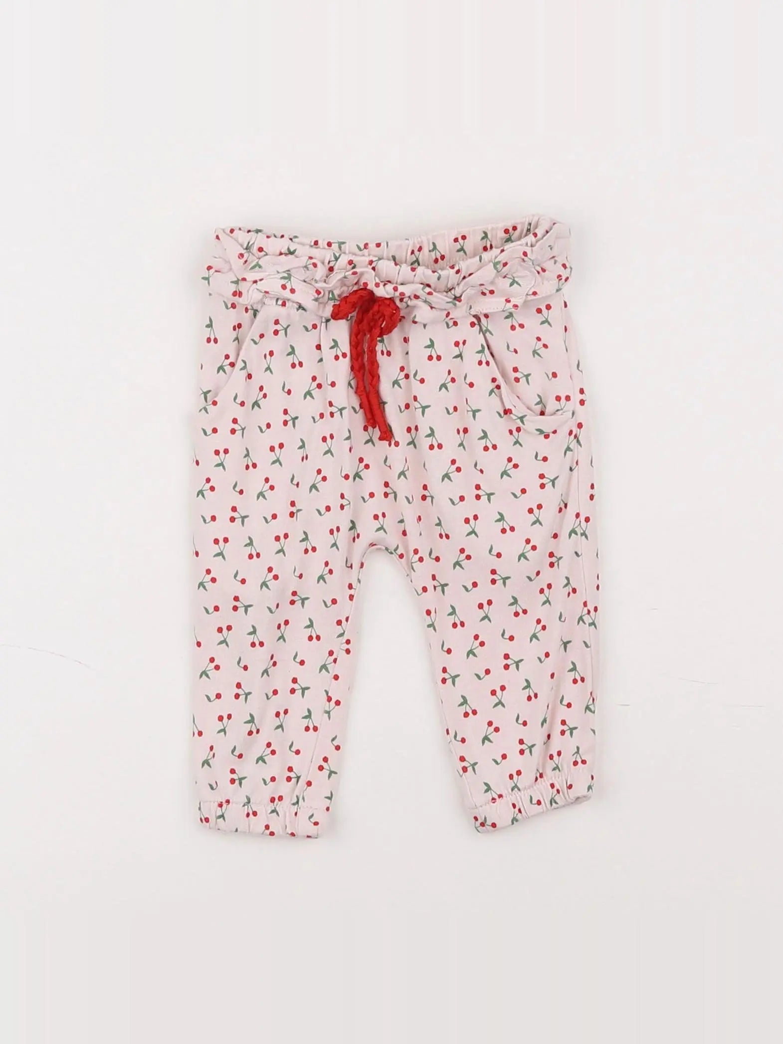 Vertbaudet - pantalon blanc - 3 mois