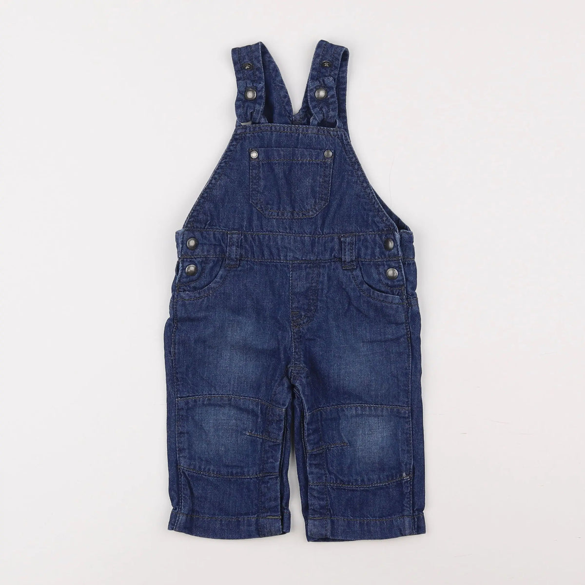 Vertbaudet - salopette bleu - 6 mois