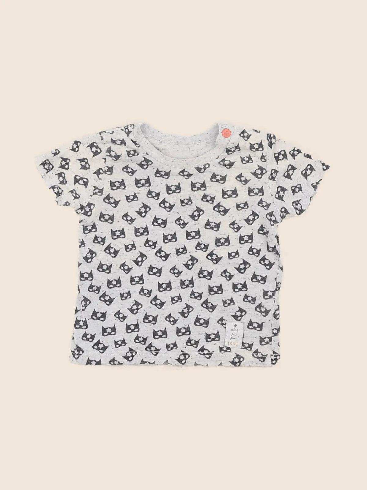 IKKS - tee-shirt gris - 3 mois