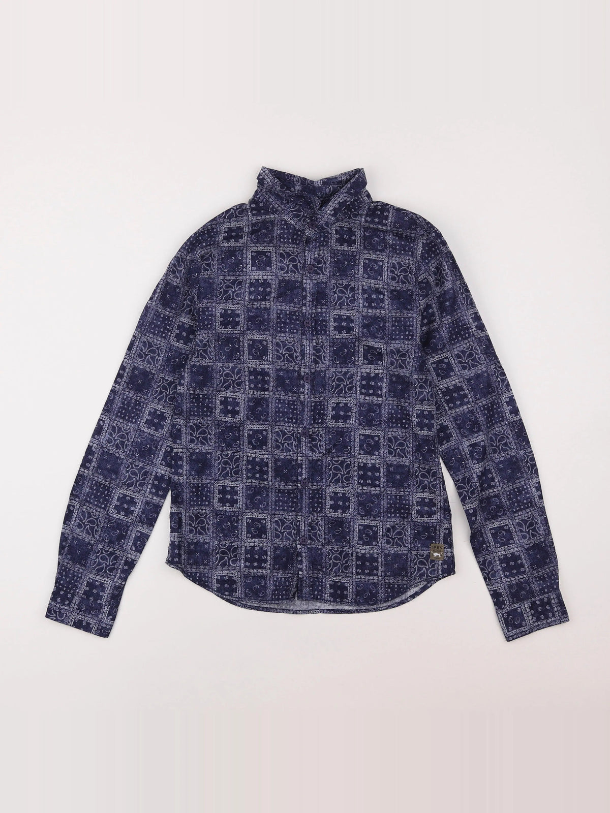 IKKS - chemise bleu - 12 ans