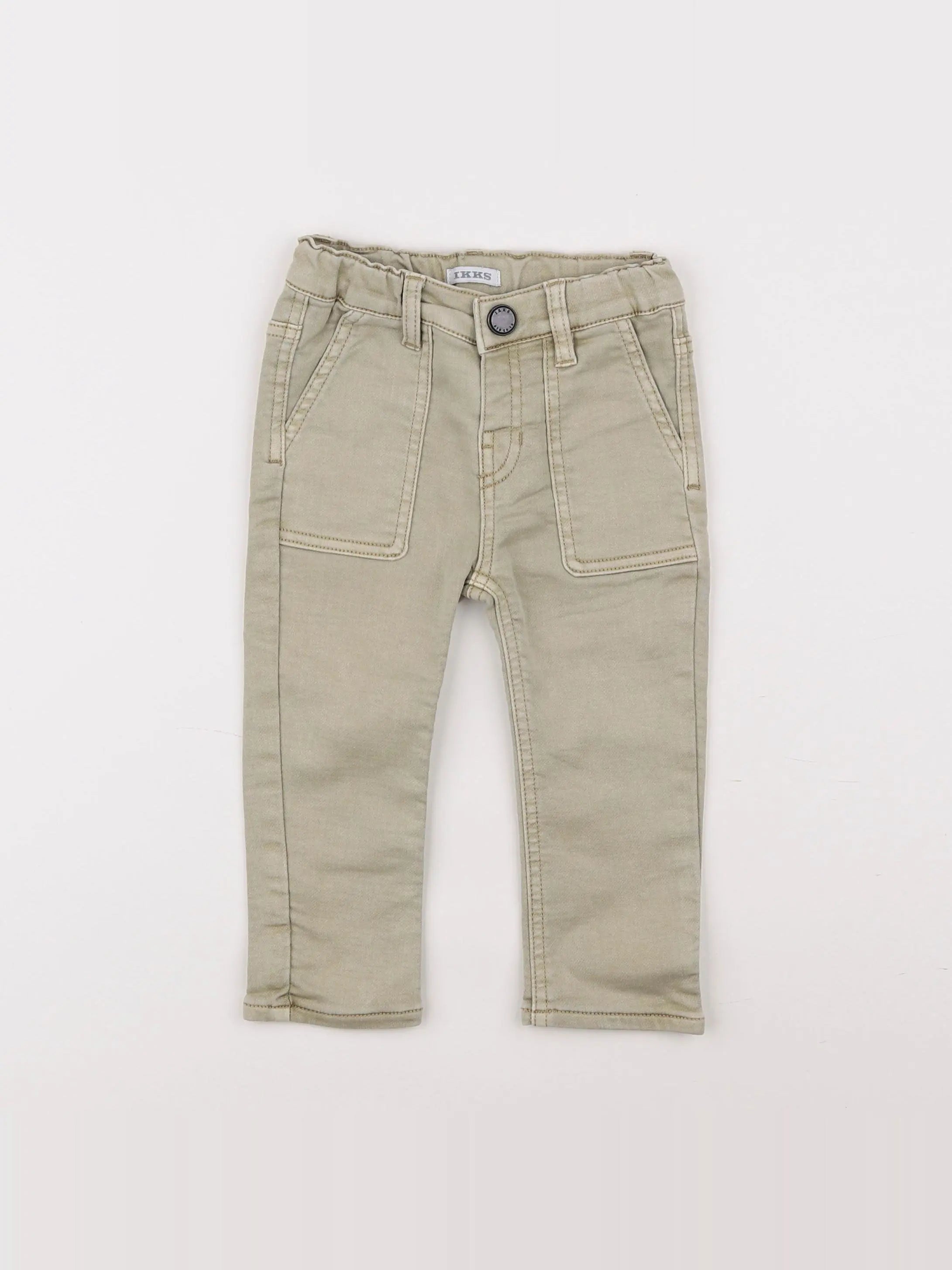IKKS - jean marron - 18 mois