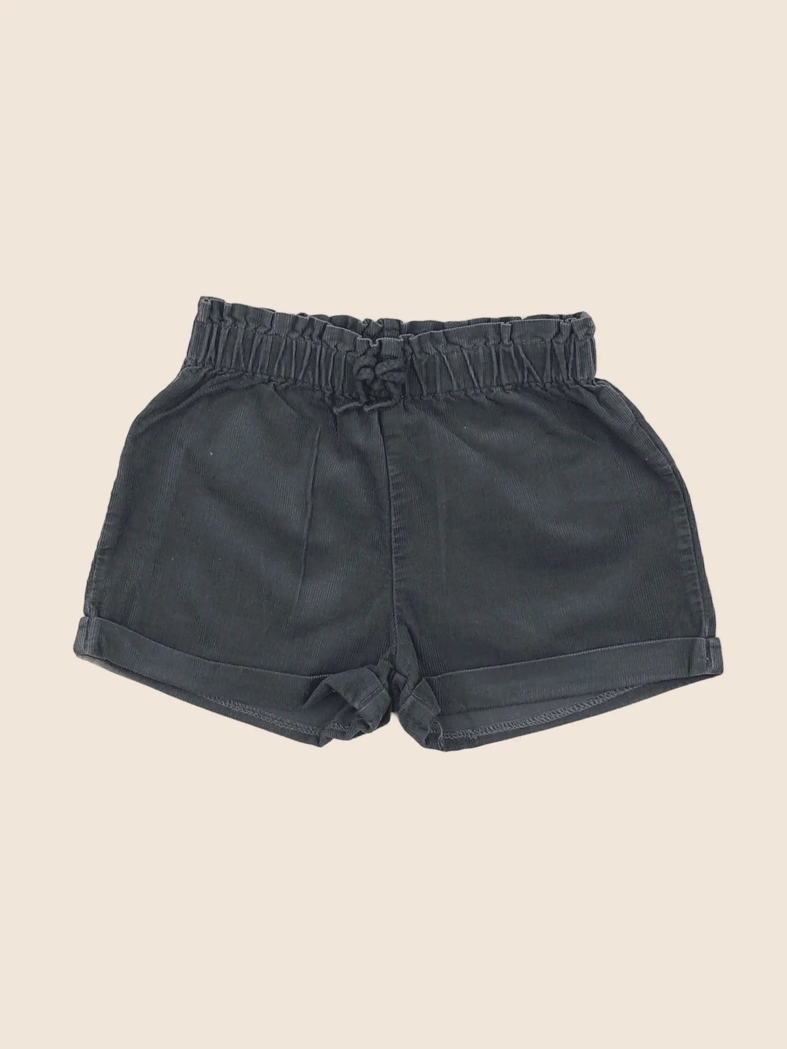Vertbaudet - short gris - 2 ans