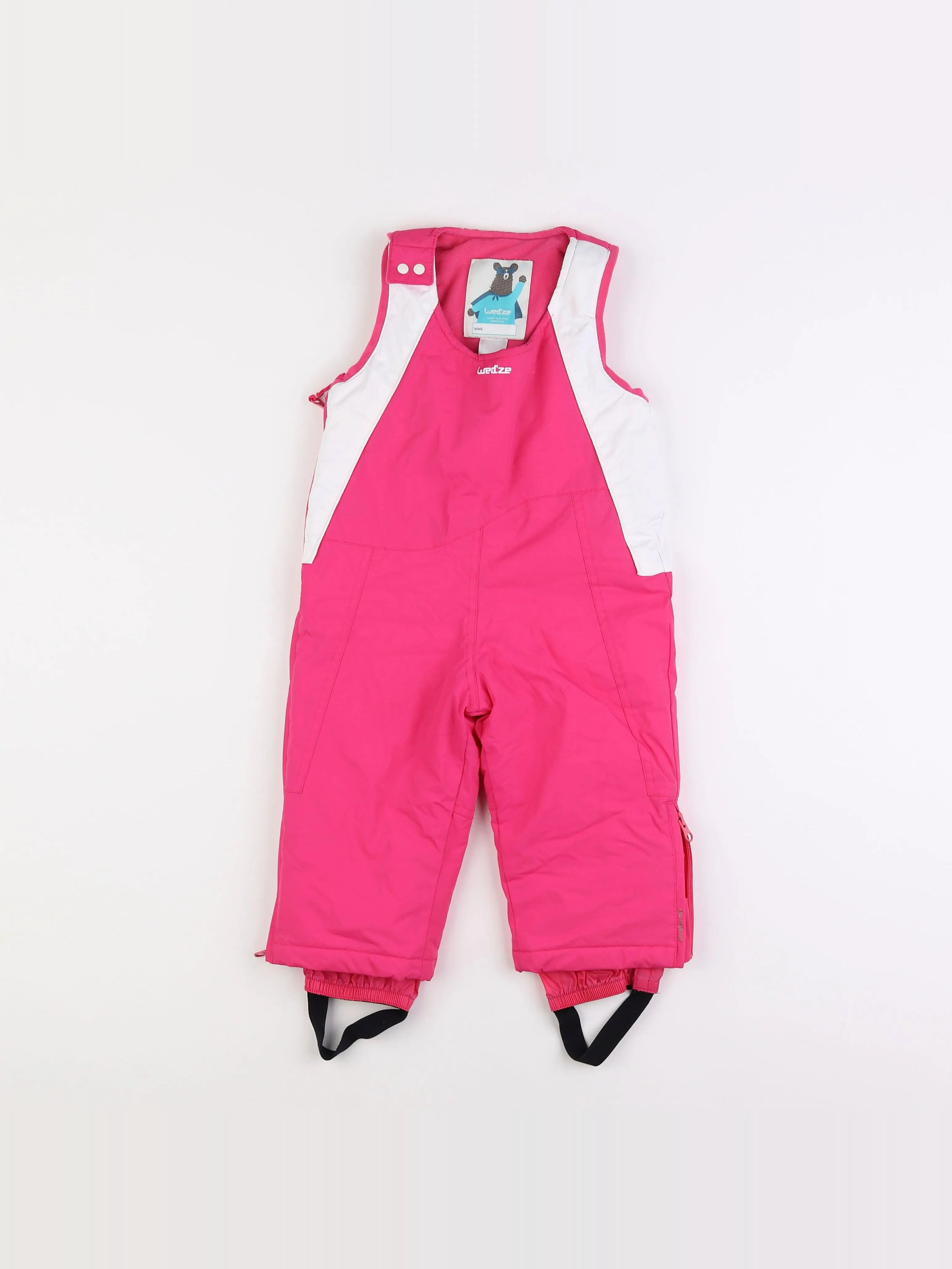 Decathlon ski - combinaison de ski rose - 12 mois