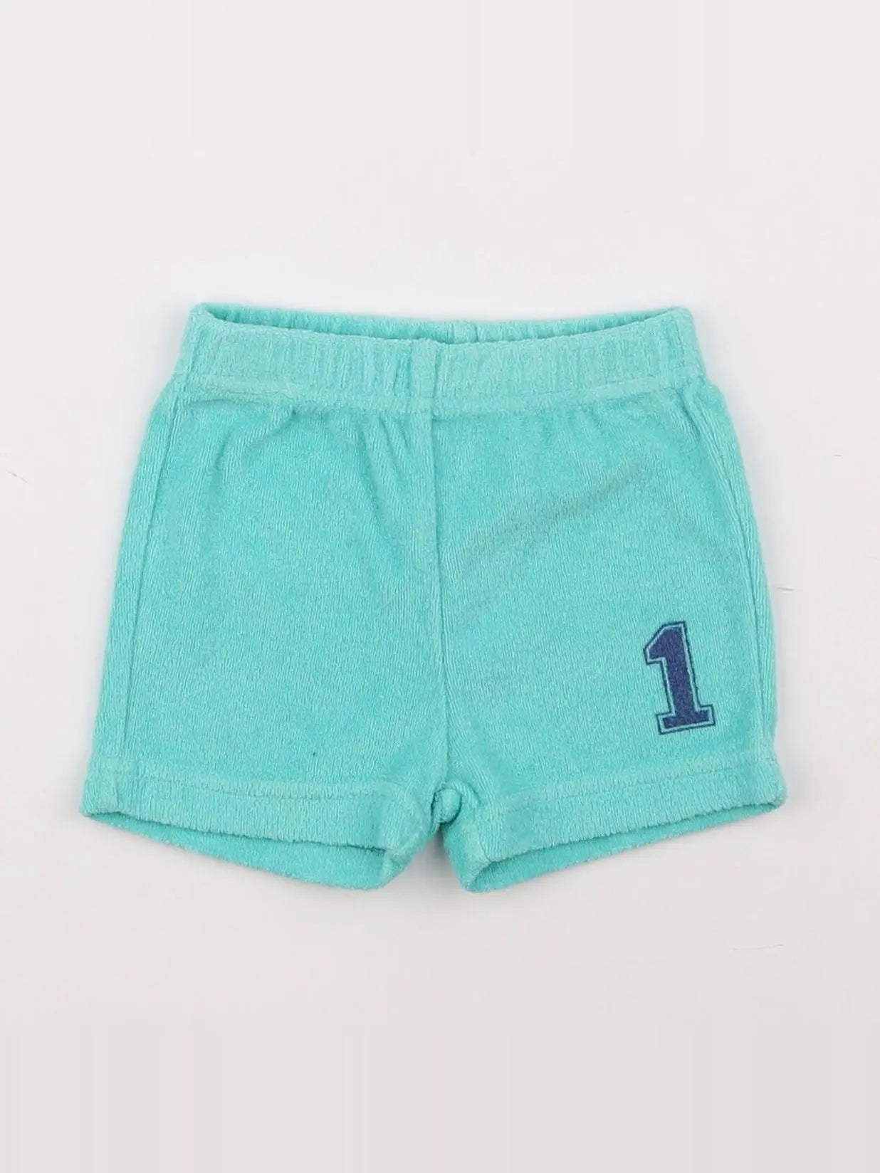 La Redoute - short bleu - 3 mois