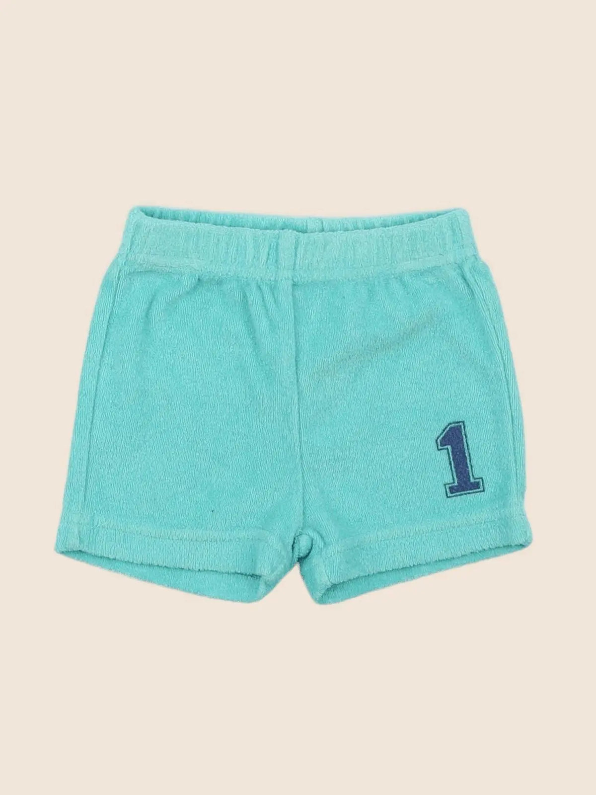 La Redoute - short bleu - 3 mois