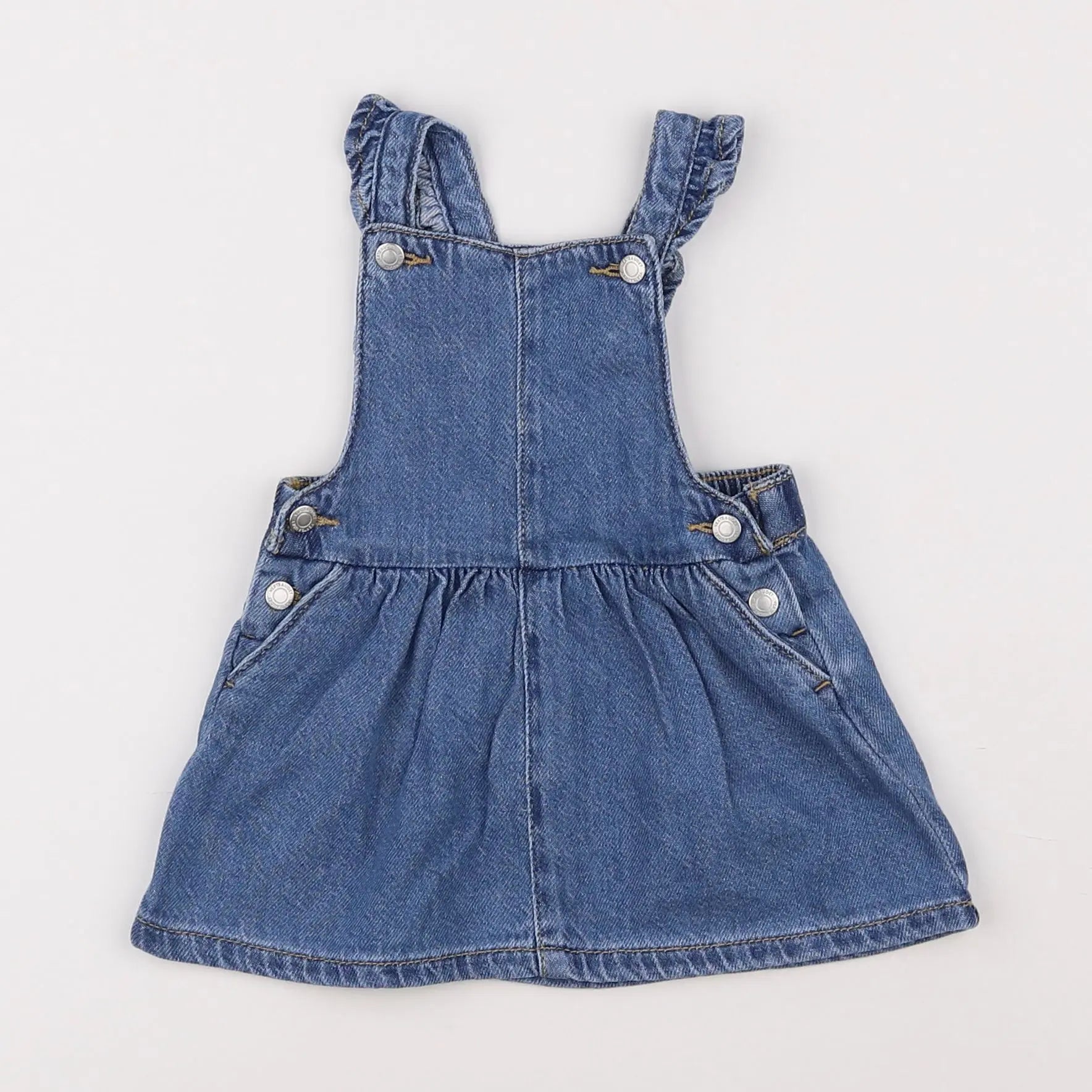 Vertbaudet - robe bleu - 6 mois